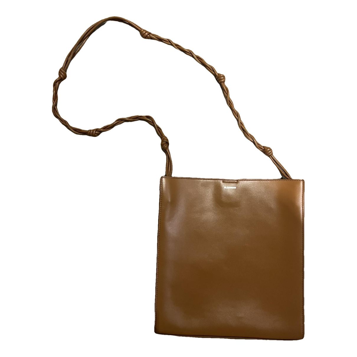 Jil Sander Tangle leather crossbody bag