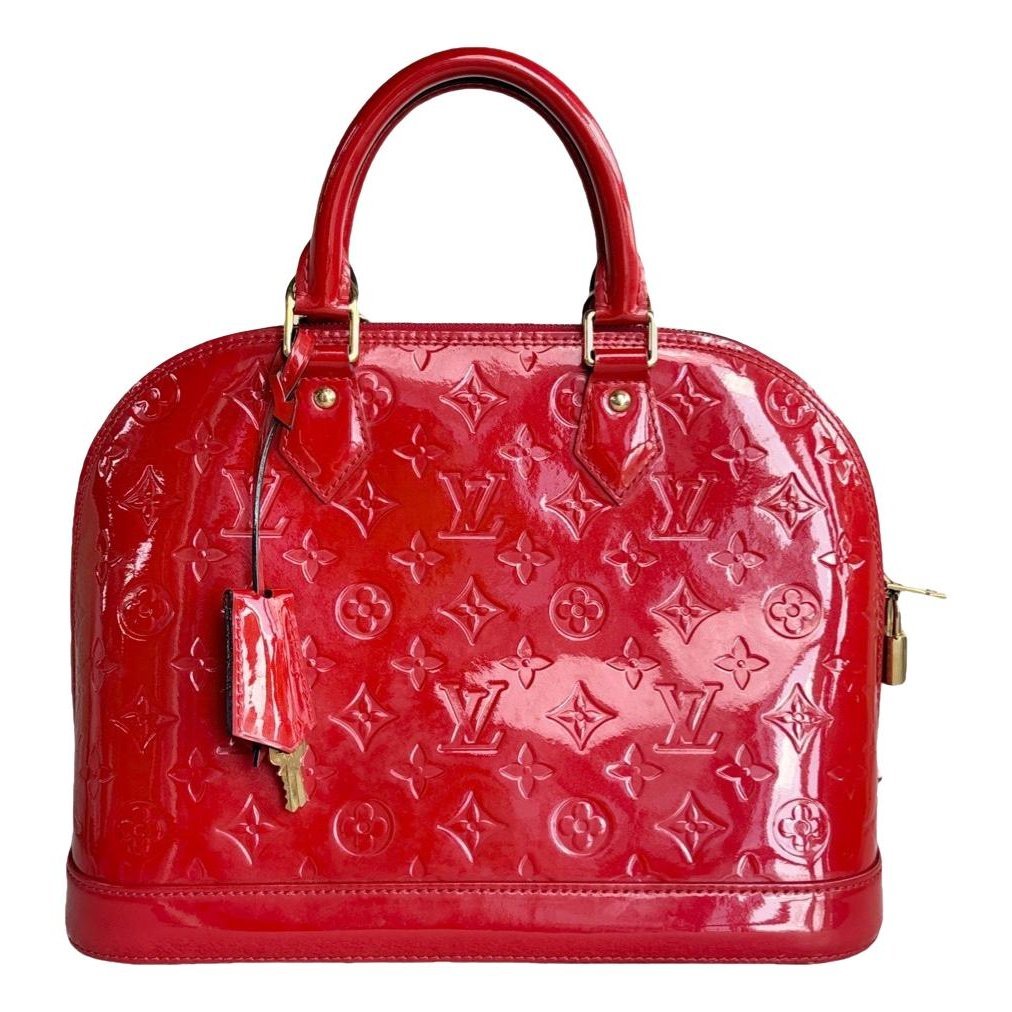Alma leather handbag