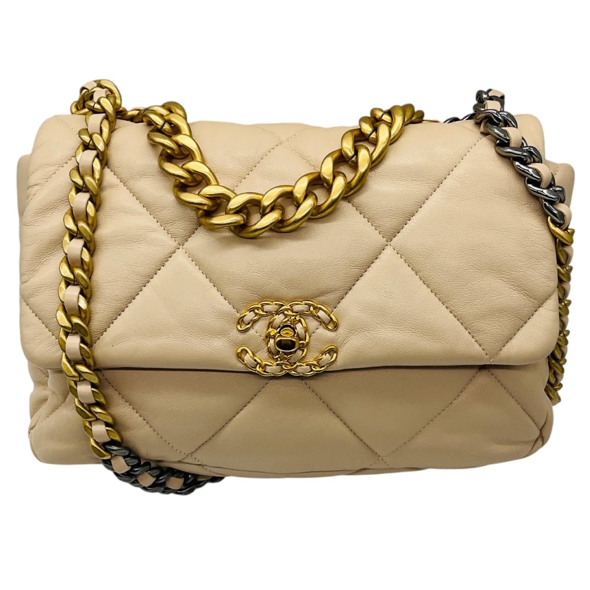 Chanel 19 leather handbag