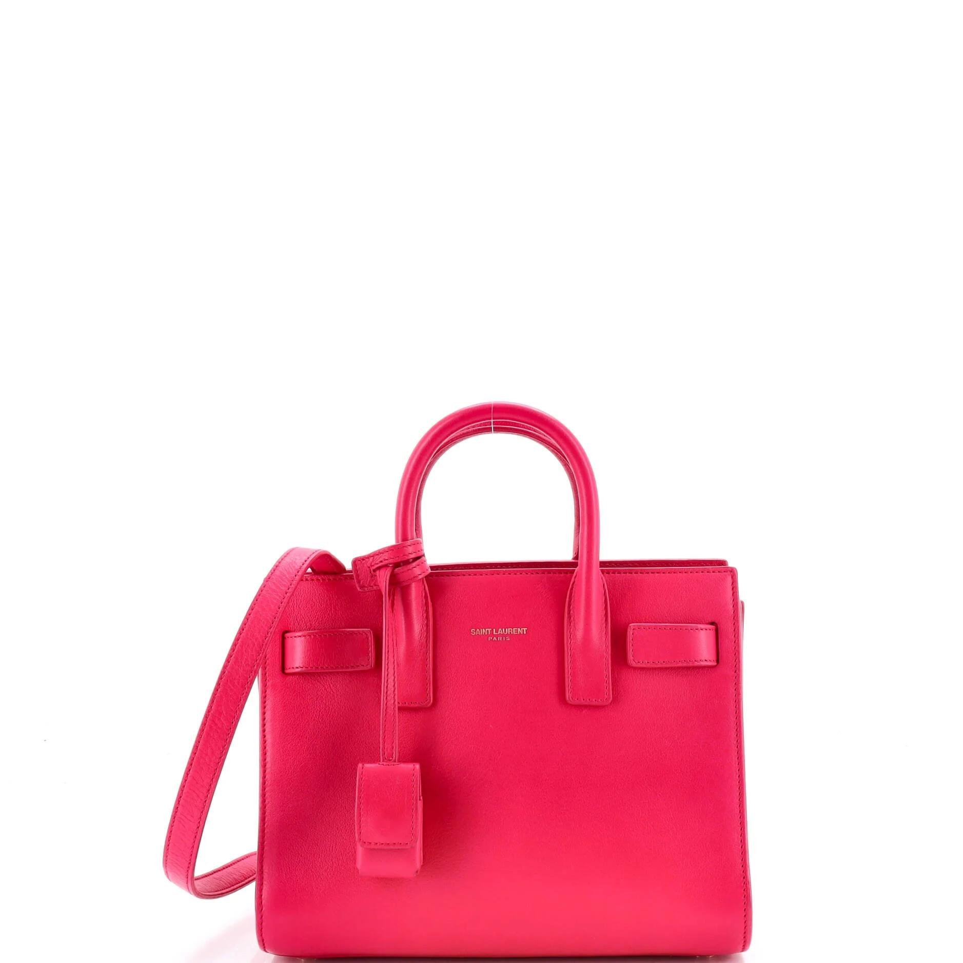 Leather tote