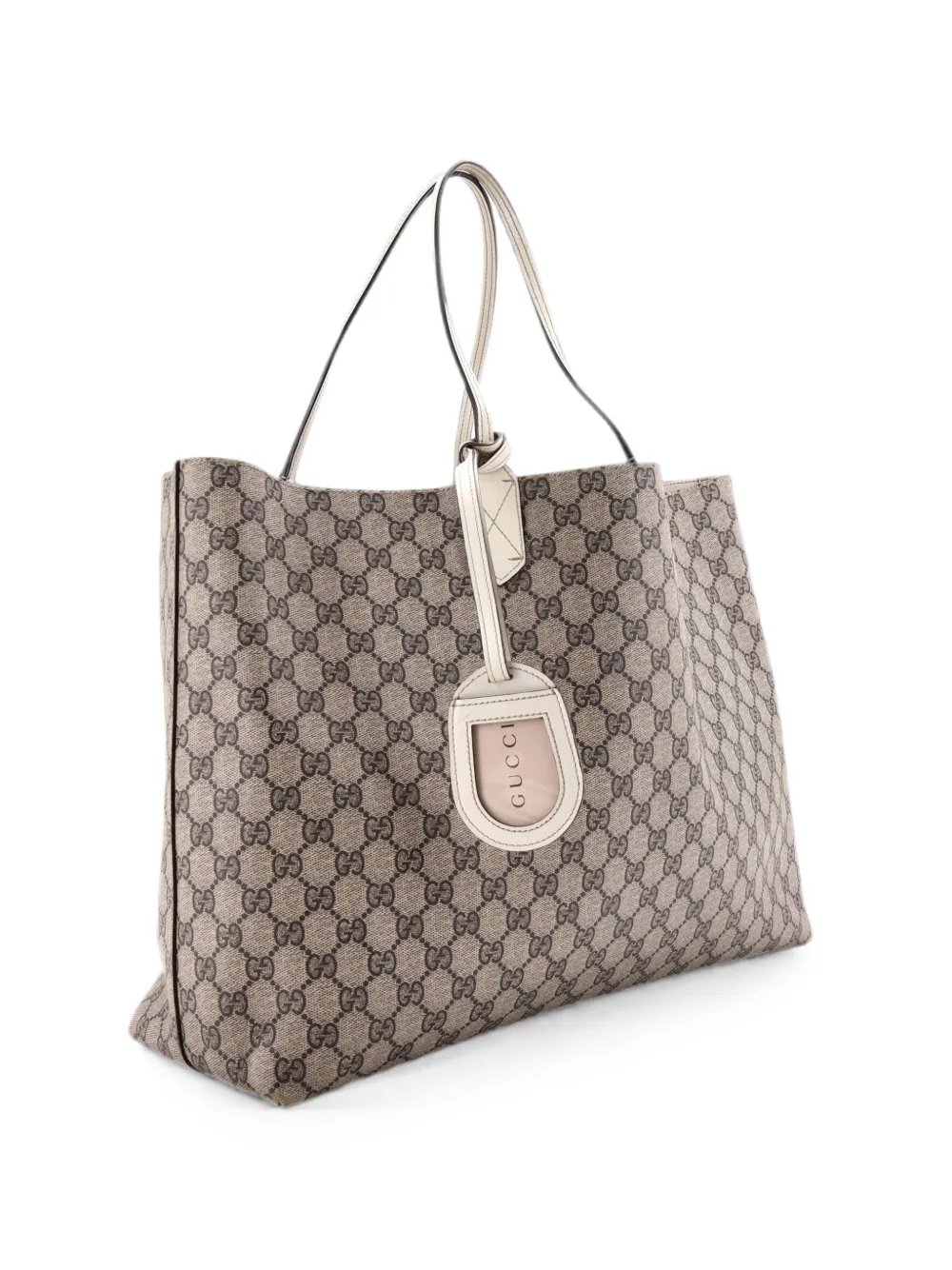 Reversible GG Coated Canvas with Leather Medium tote bag