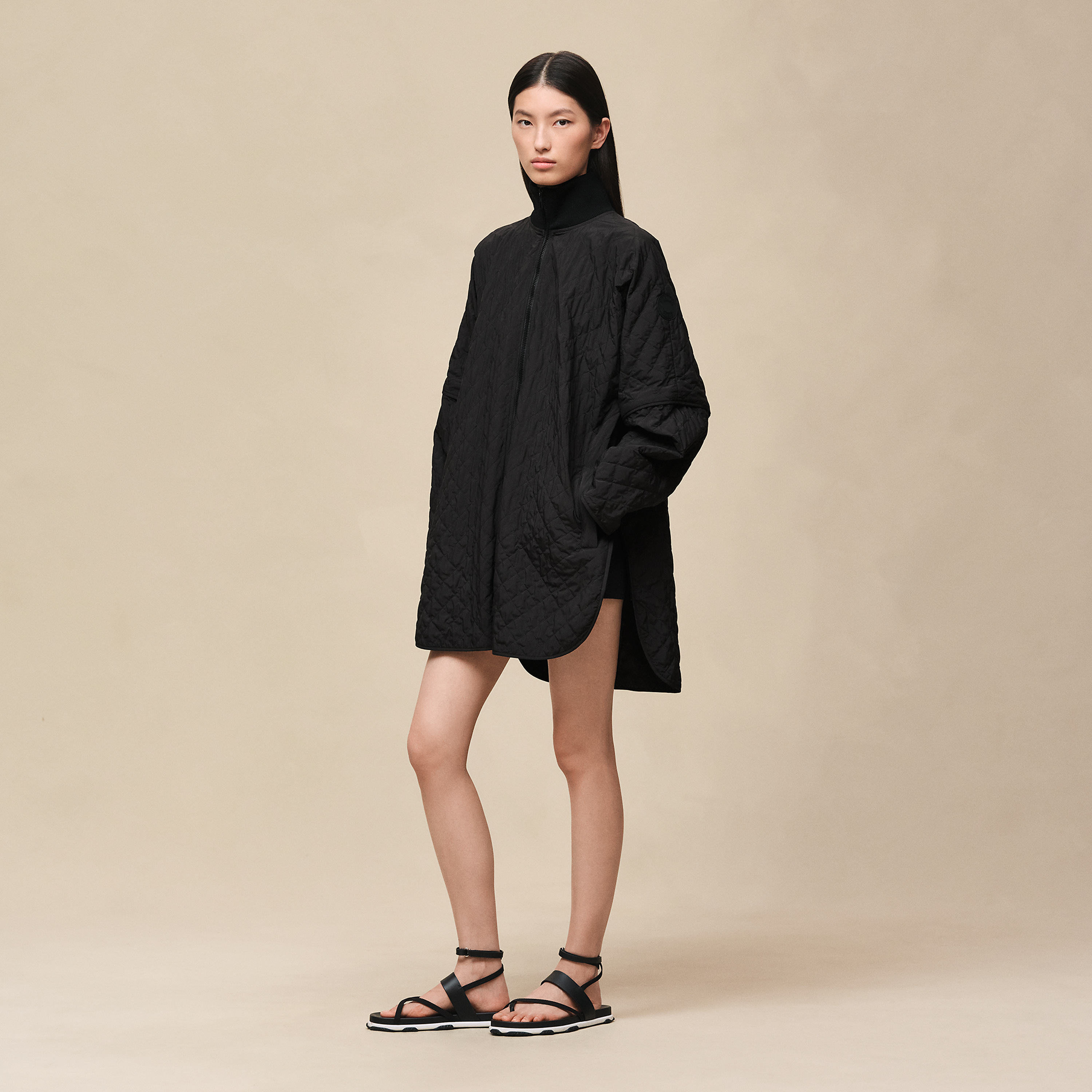 Modular poncho jacket
