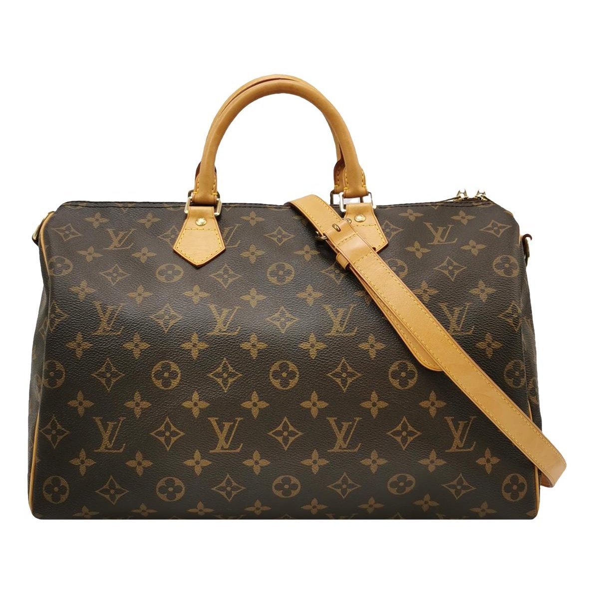 Speedy leather handbag