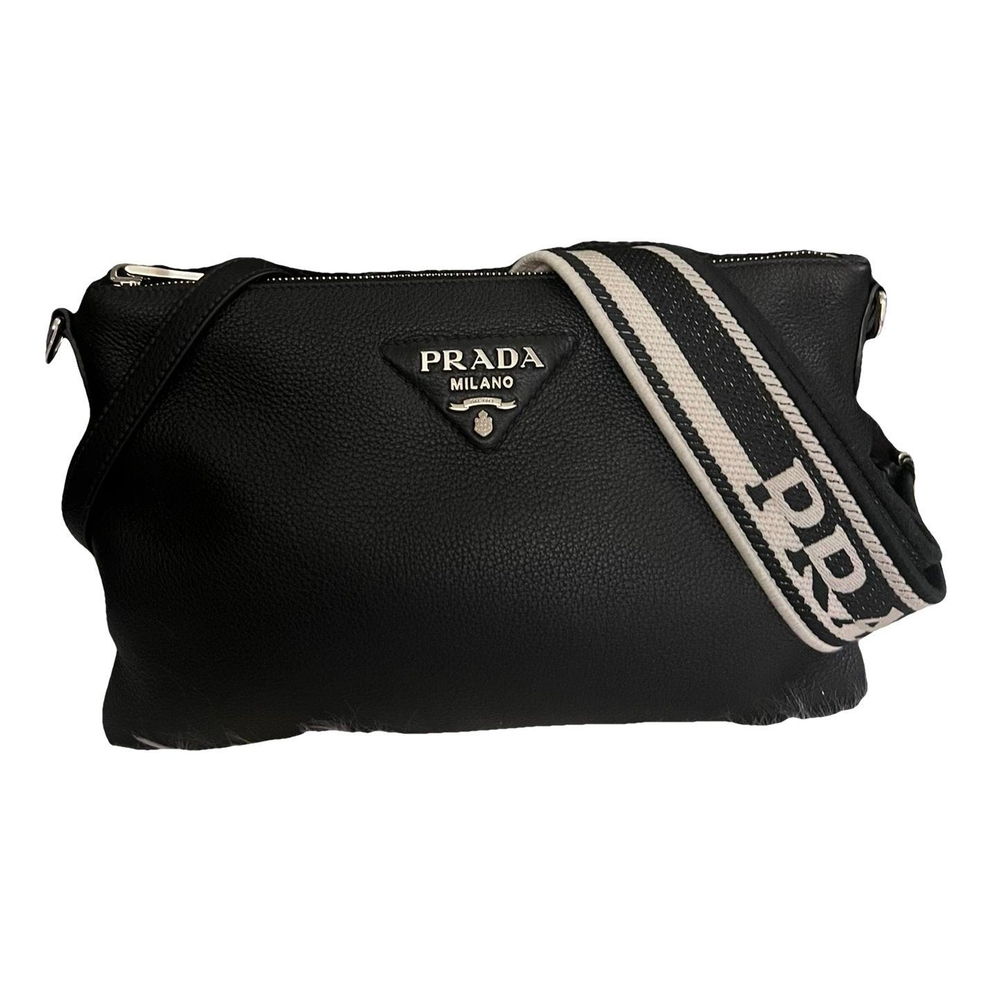 Leather crossbody bag