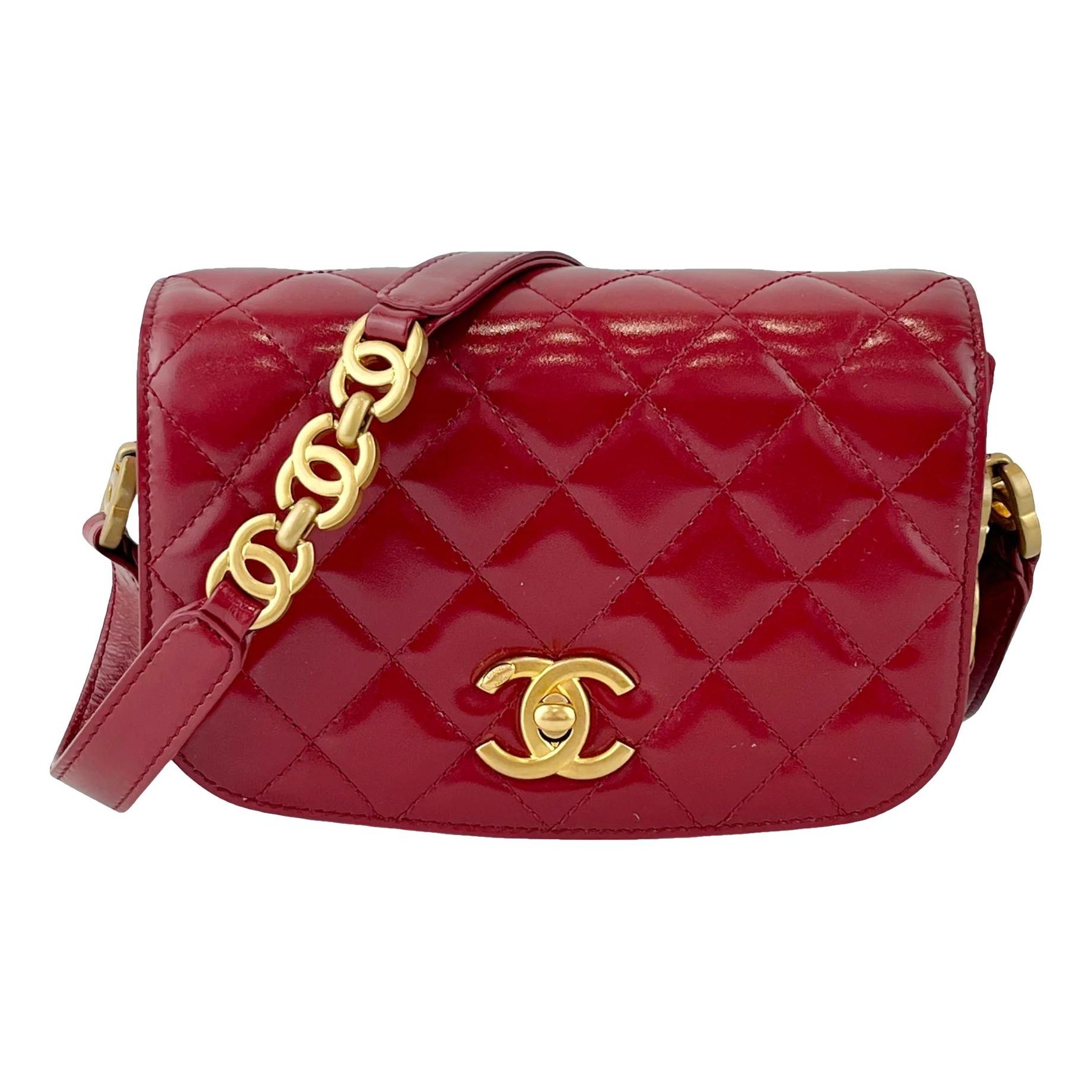 Leather crossbody bag