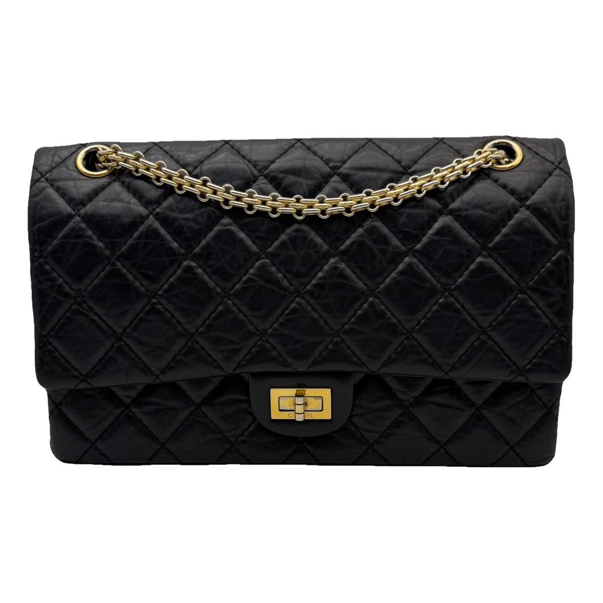 2.55 leather handbag