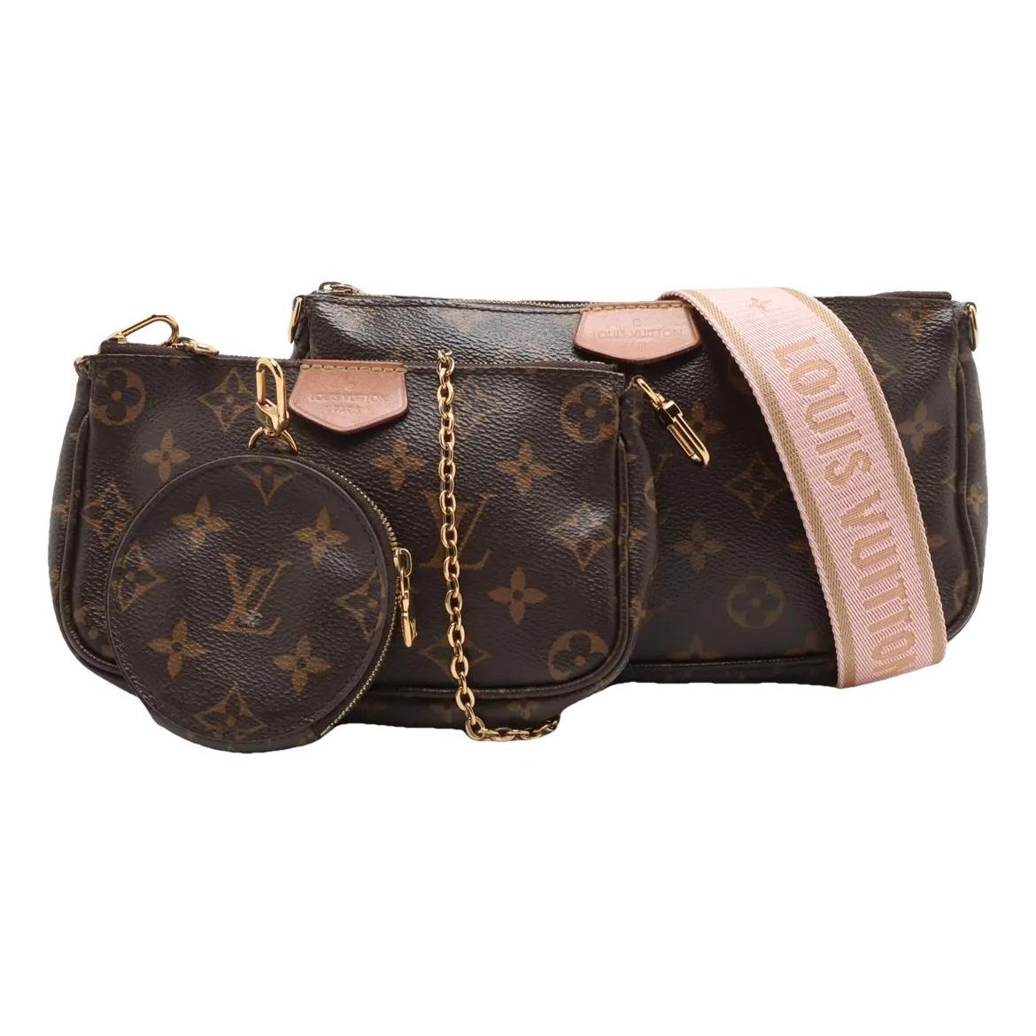Multi Pochette Accessoires leather crossbody bag