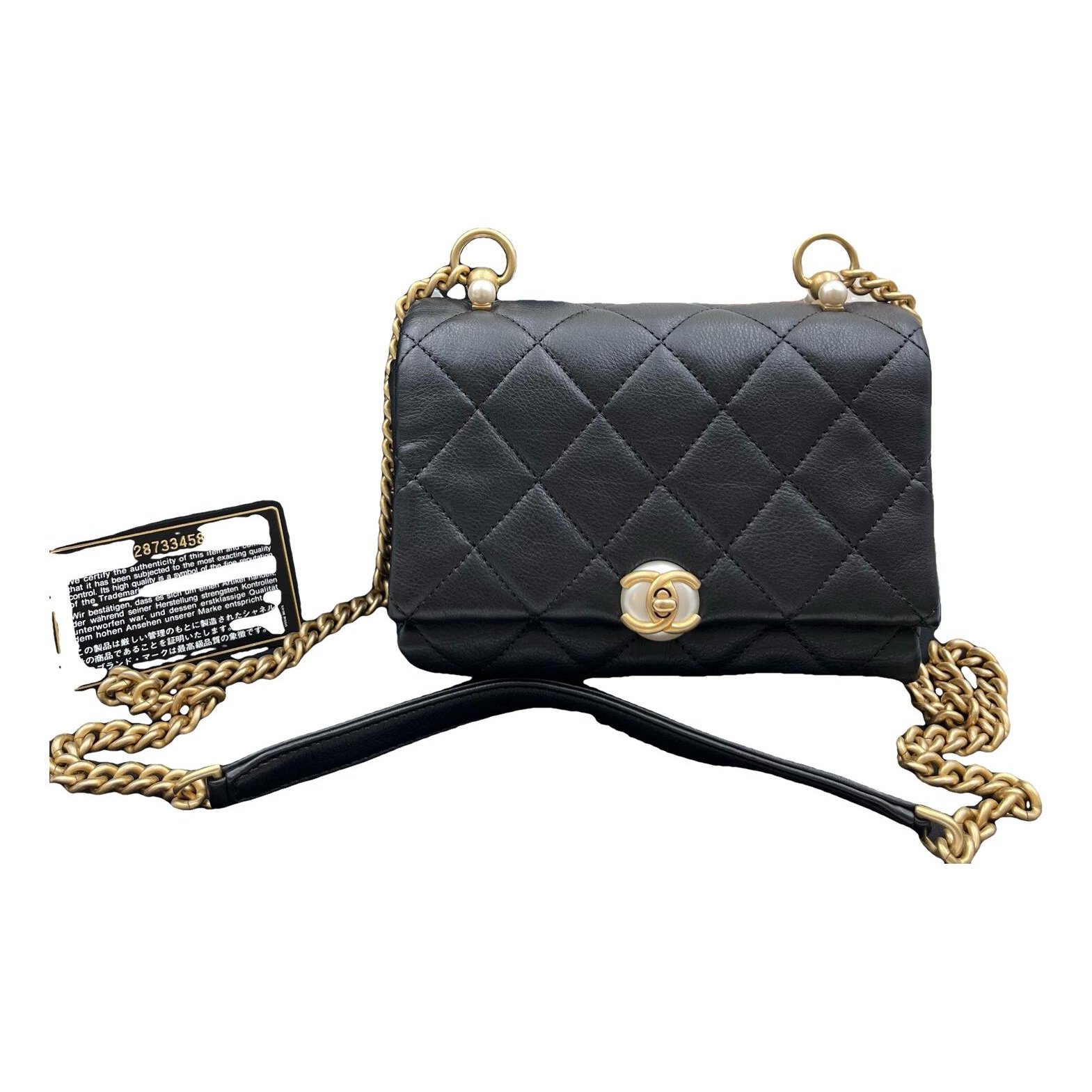 Coco Handle leather handbag