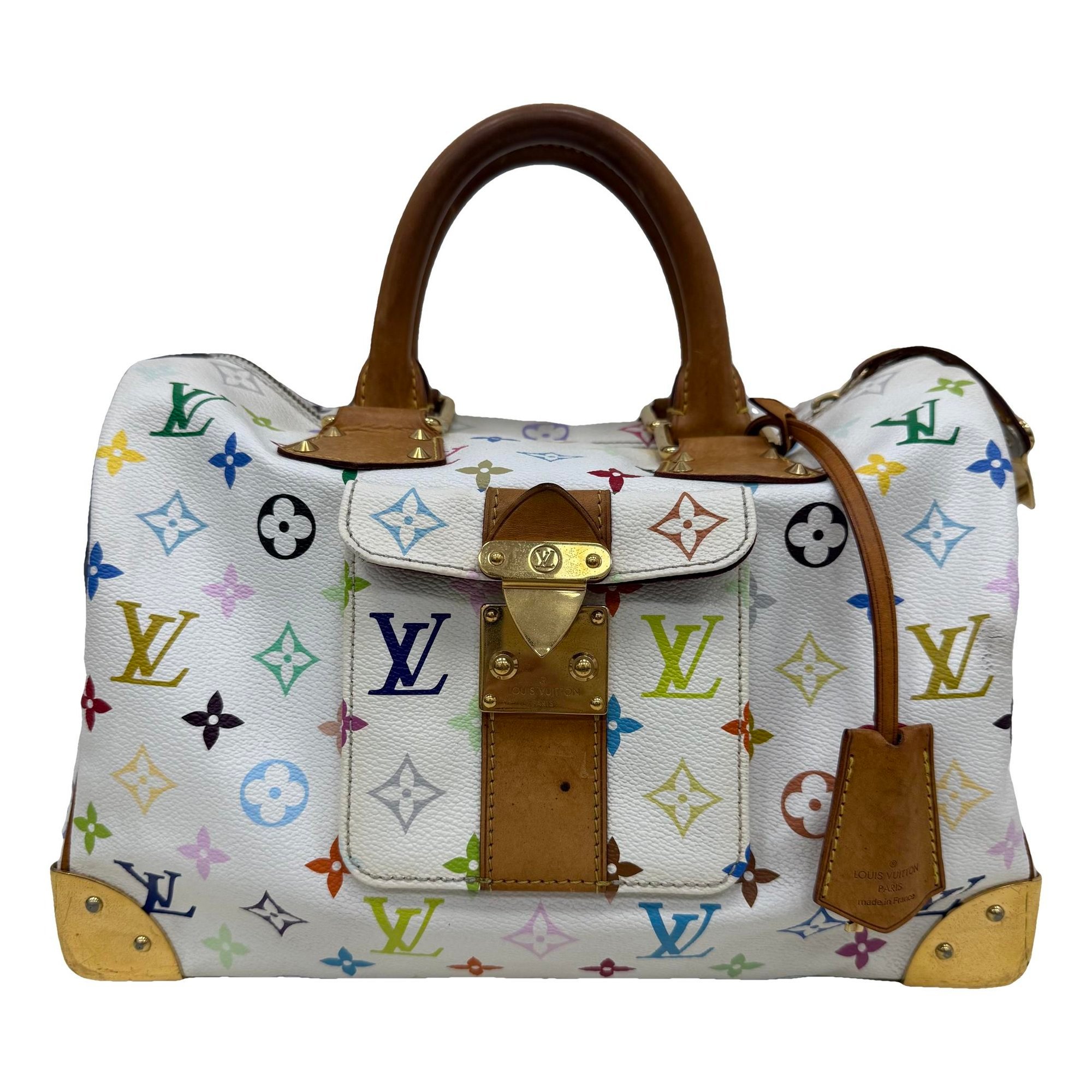 Speedy leather handbag