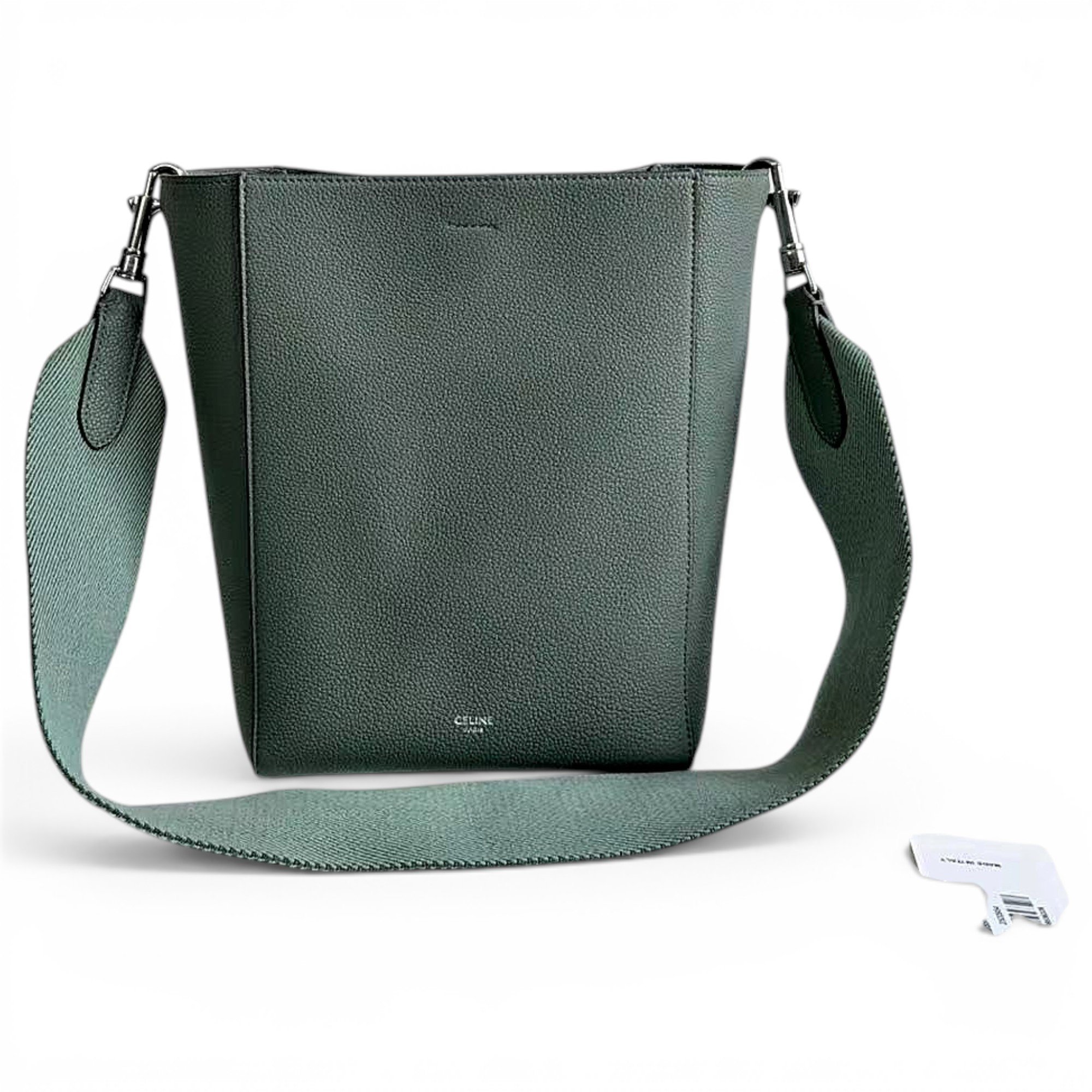 Seau Sangle leather handbag