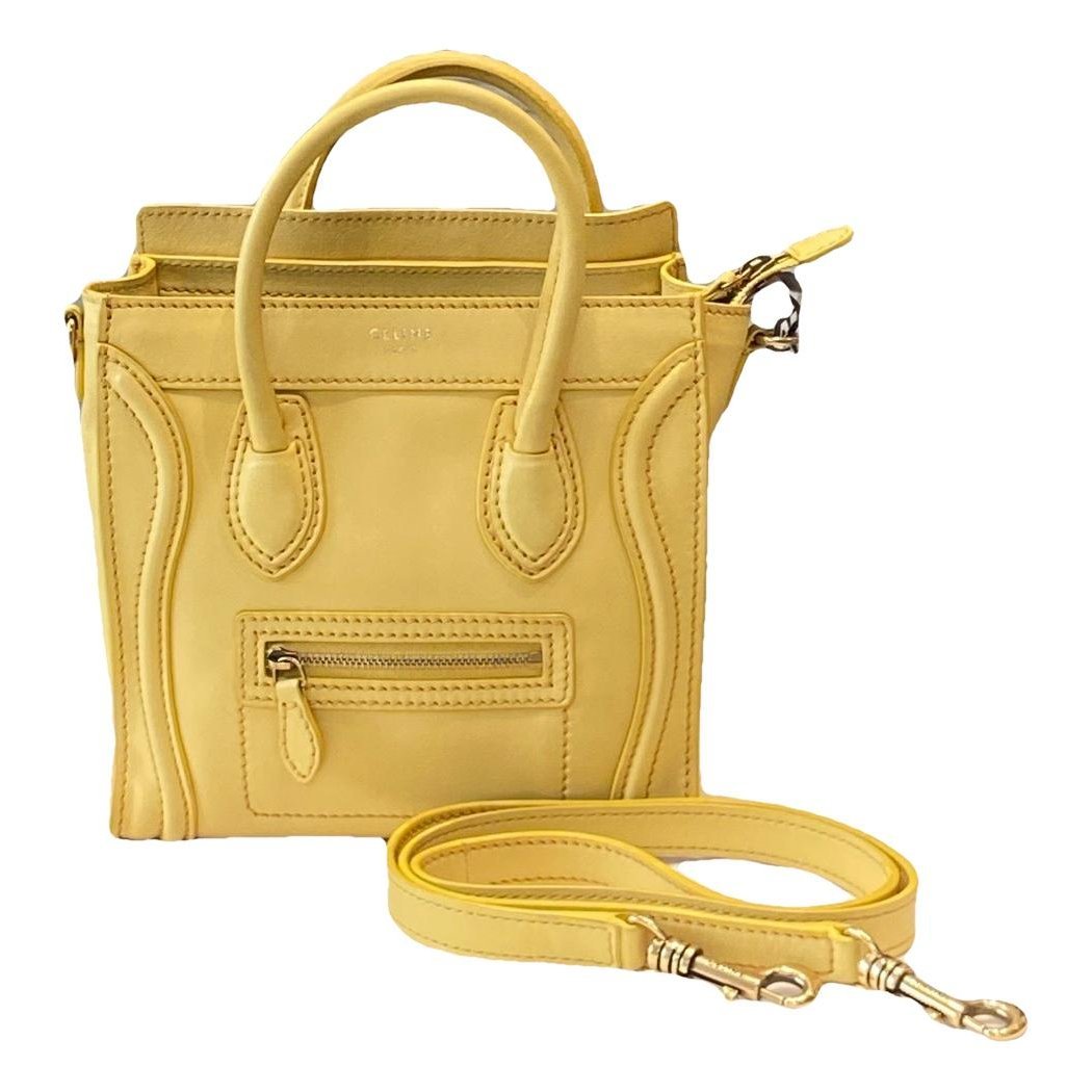 Nano Luggage leather handbag