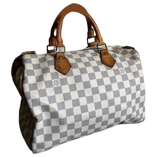 Speedy leather handbag