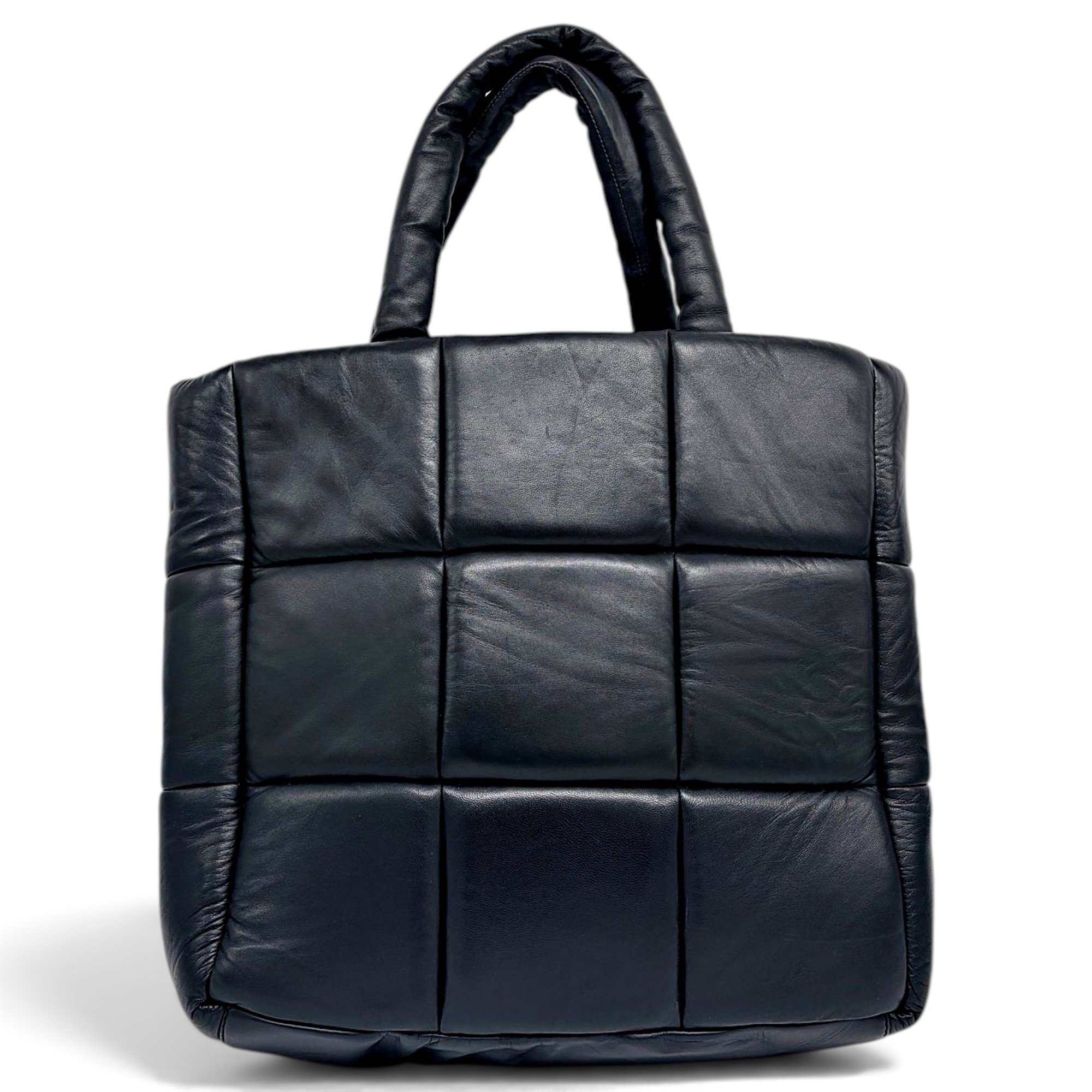 Leather tote