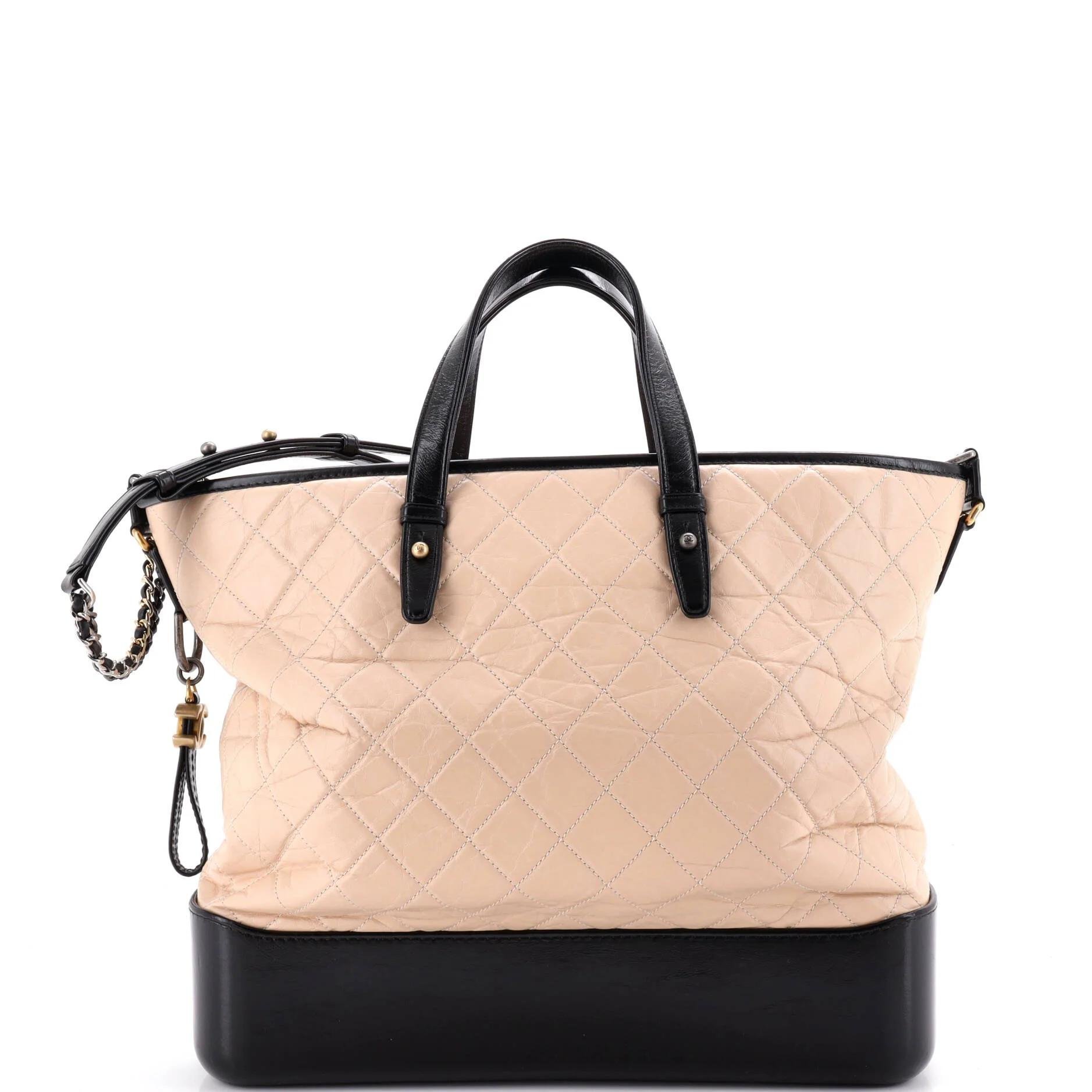 Classic CC Shopping leather tote