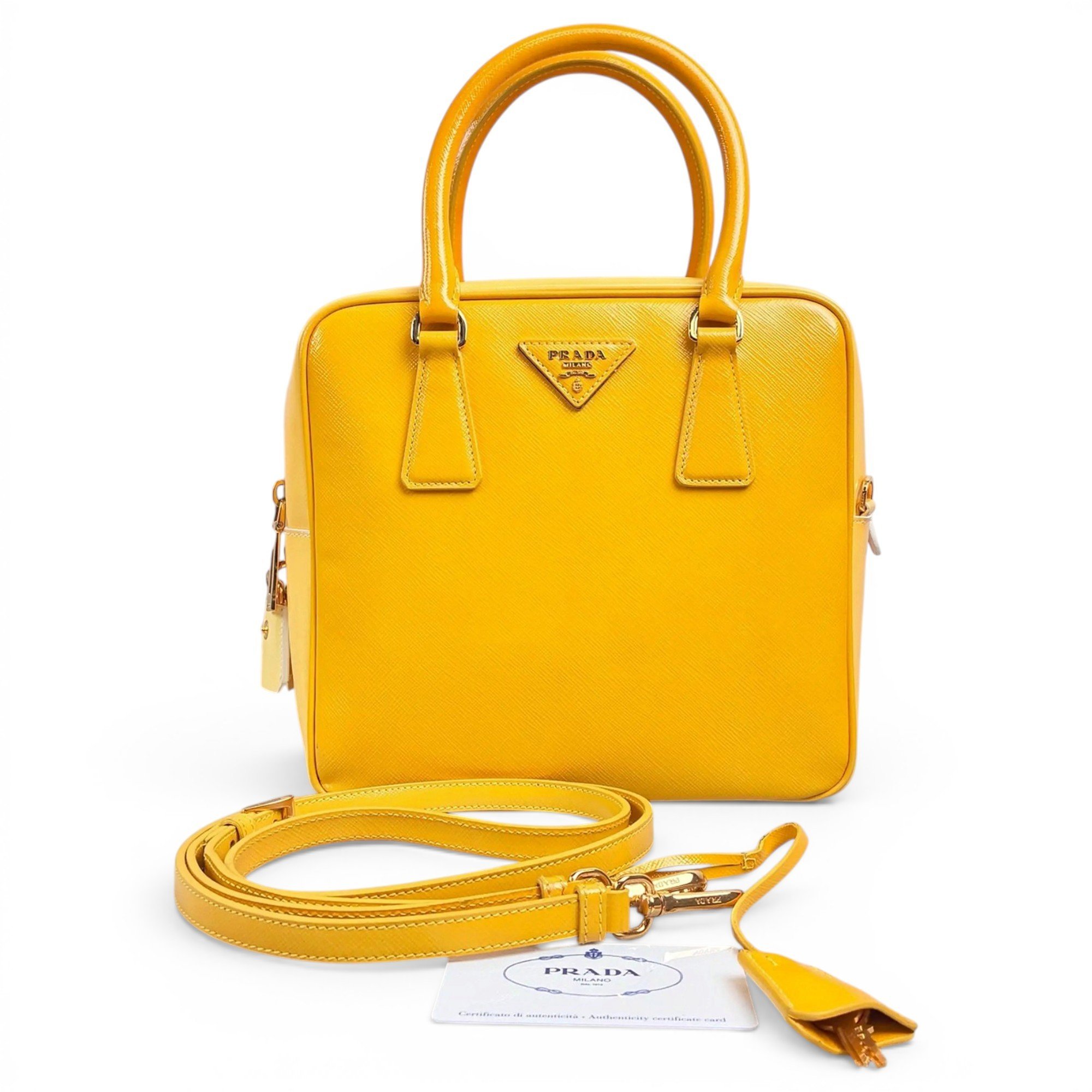 Leather crossbody bag