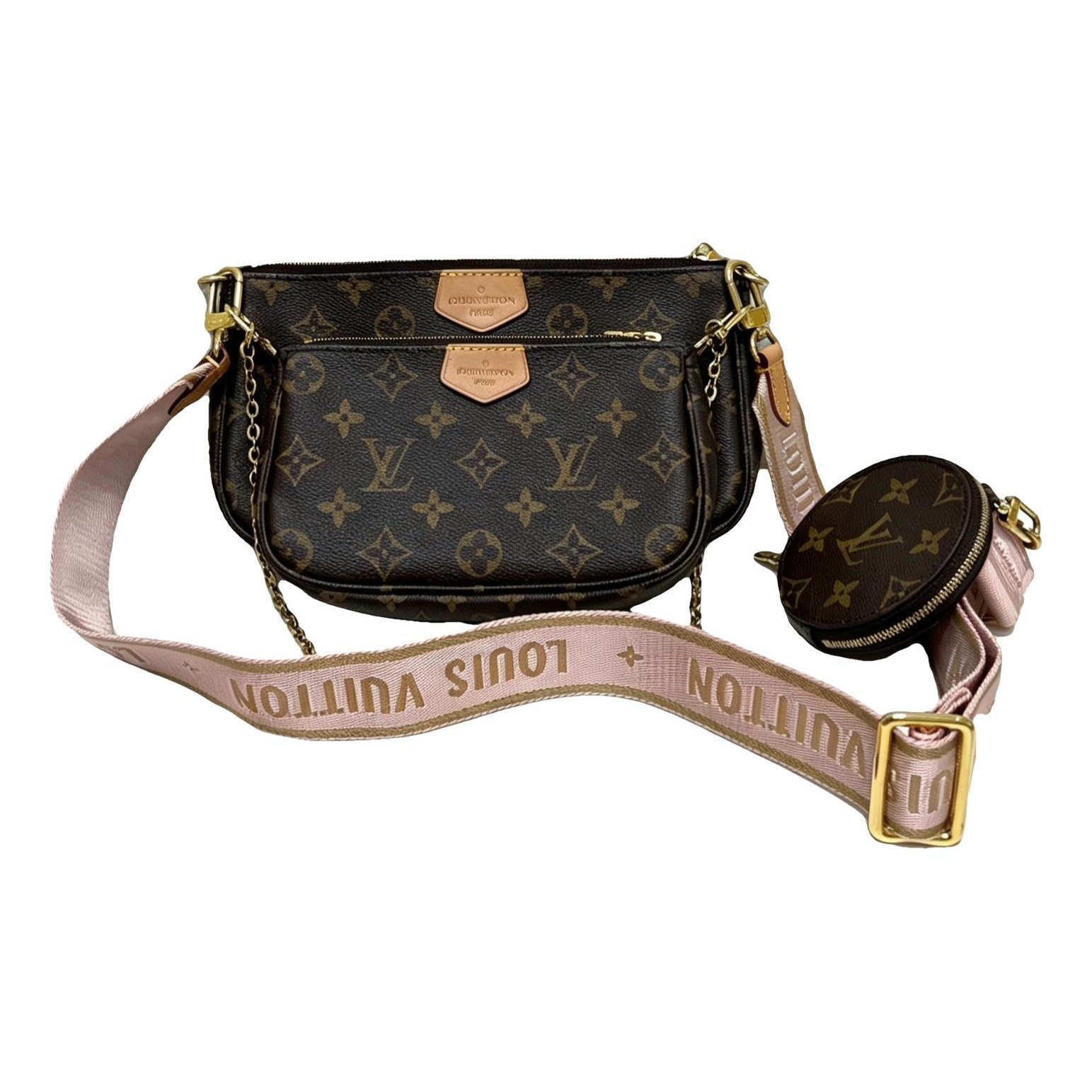 Multi Pochette Accessoires leather handbag