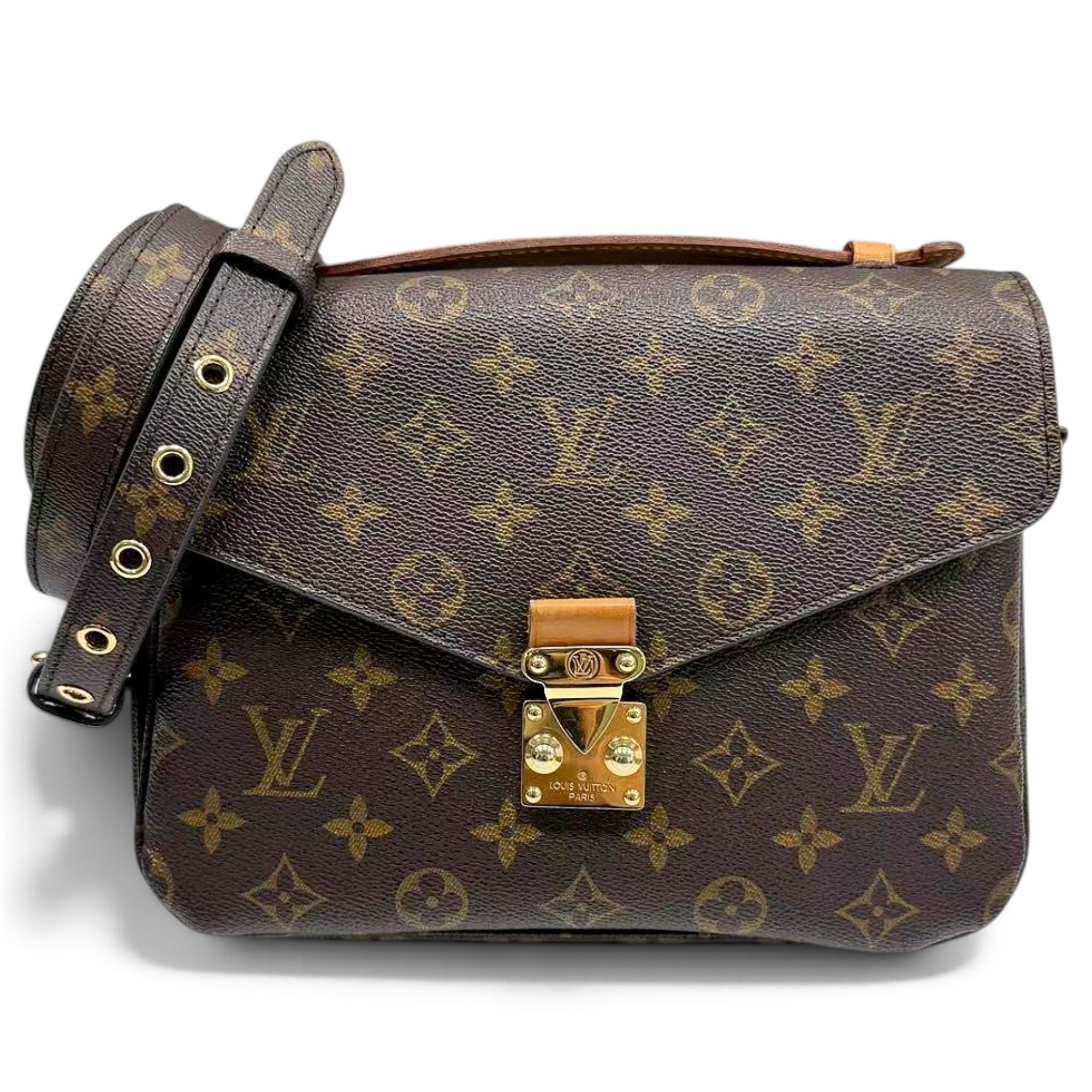 Metis leather handbag
