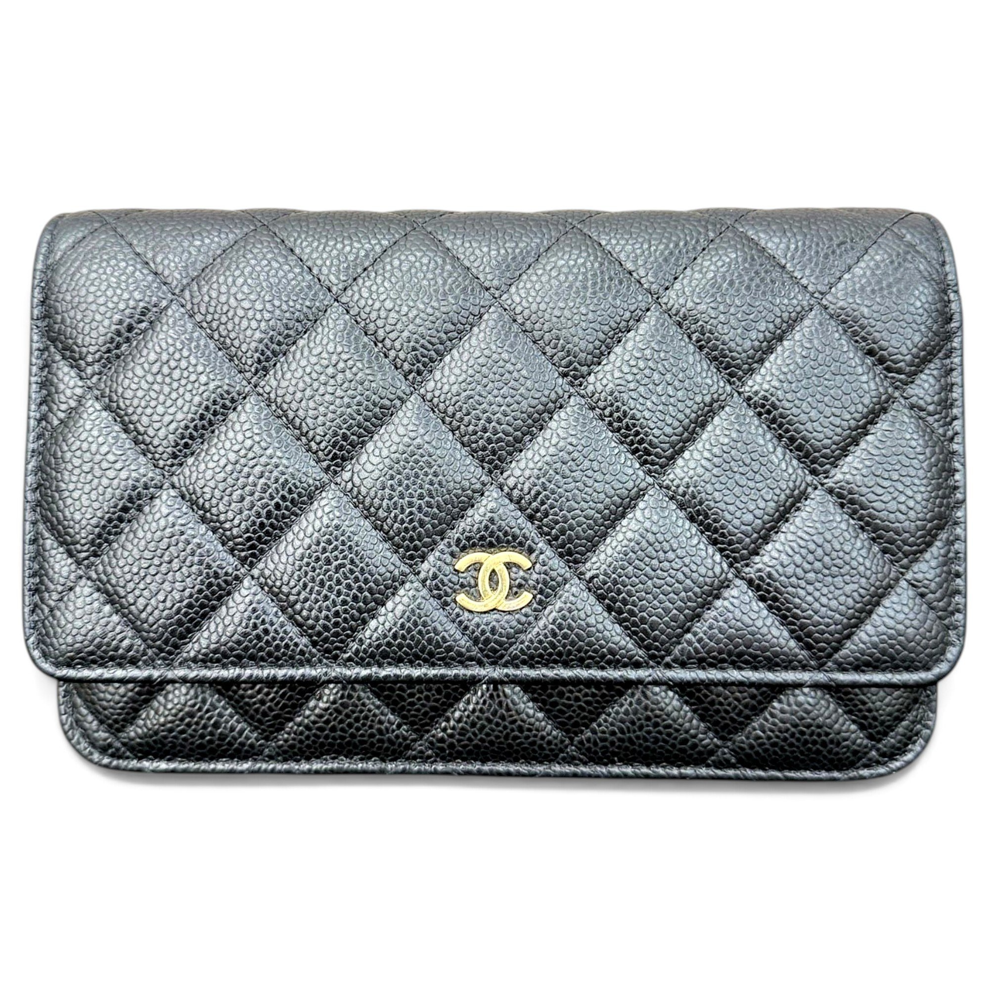 Wallet On Chain Timeless/Classique leather crossbody bag