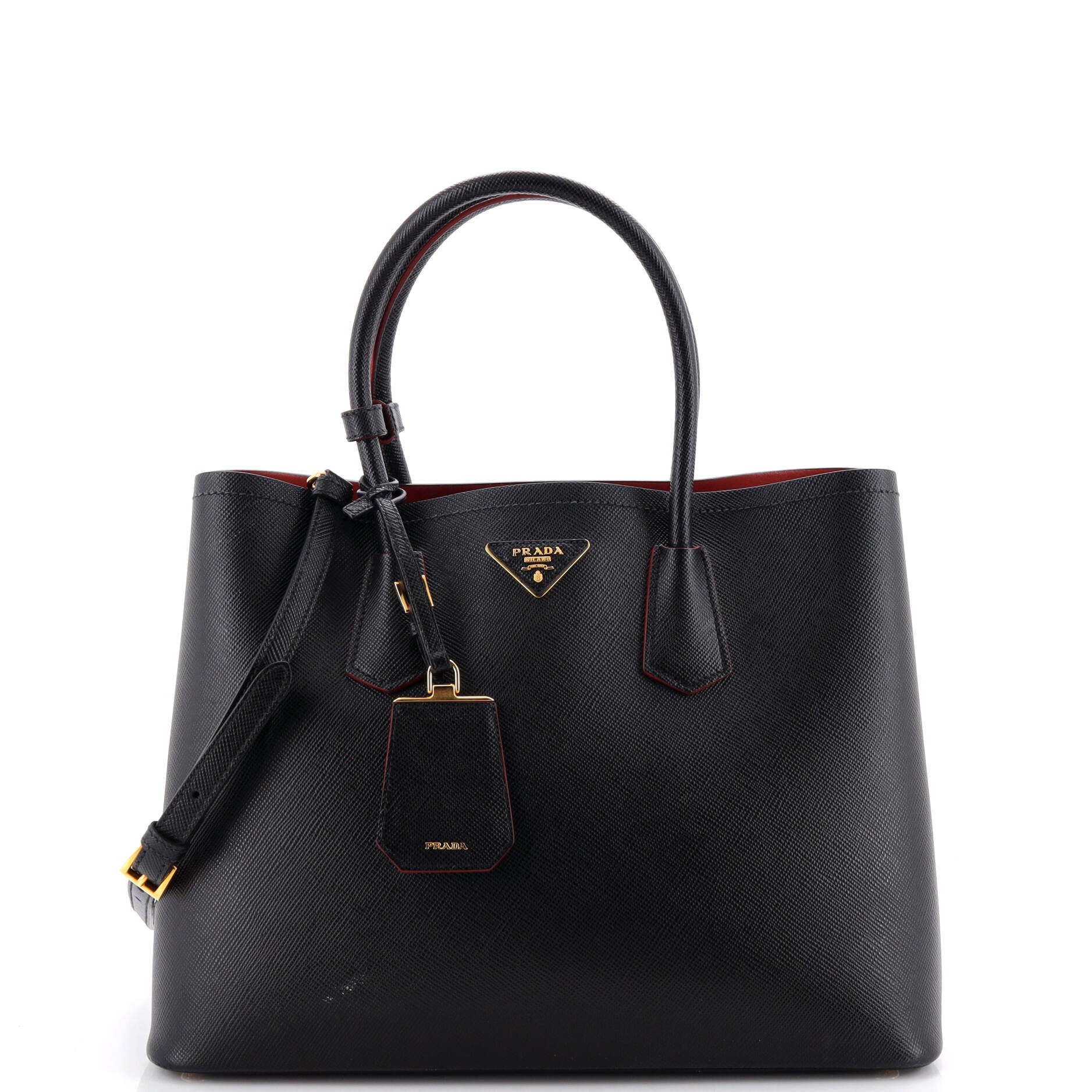 Leather tote