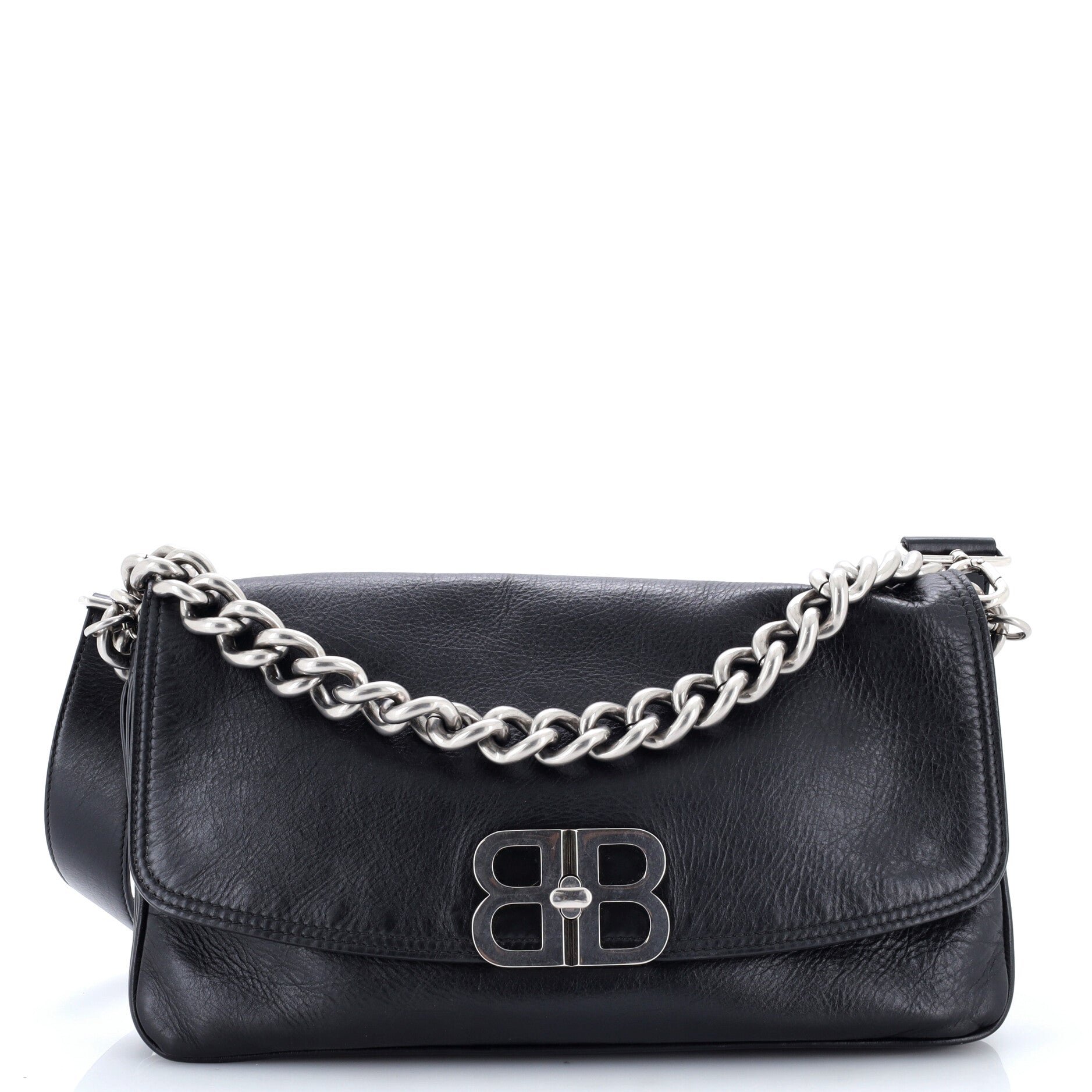 BB Soft Flap Bag Leather Medium