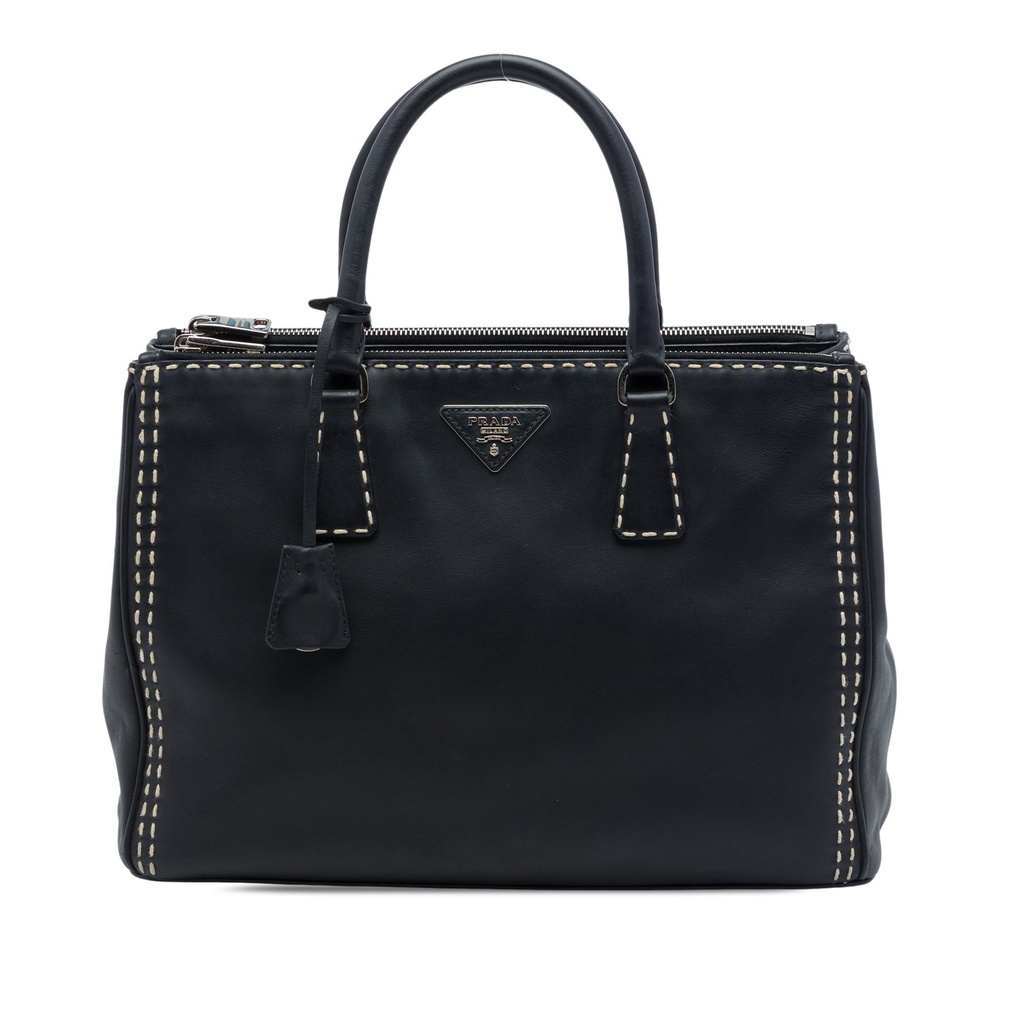 Galleria leather handbag
