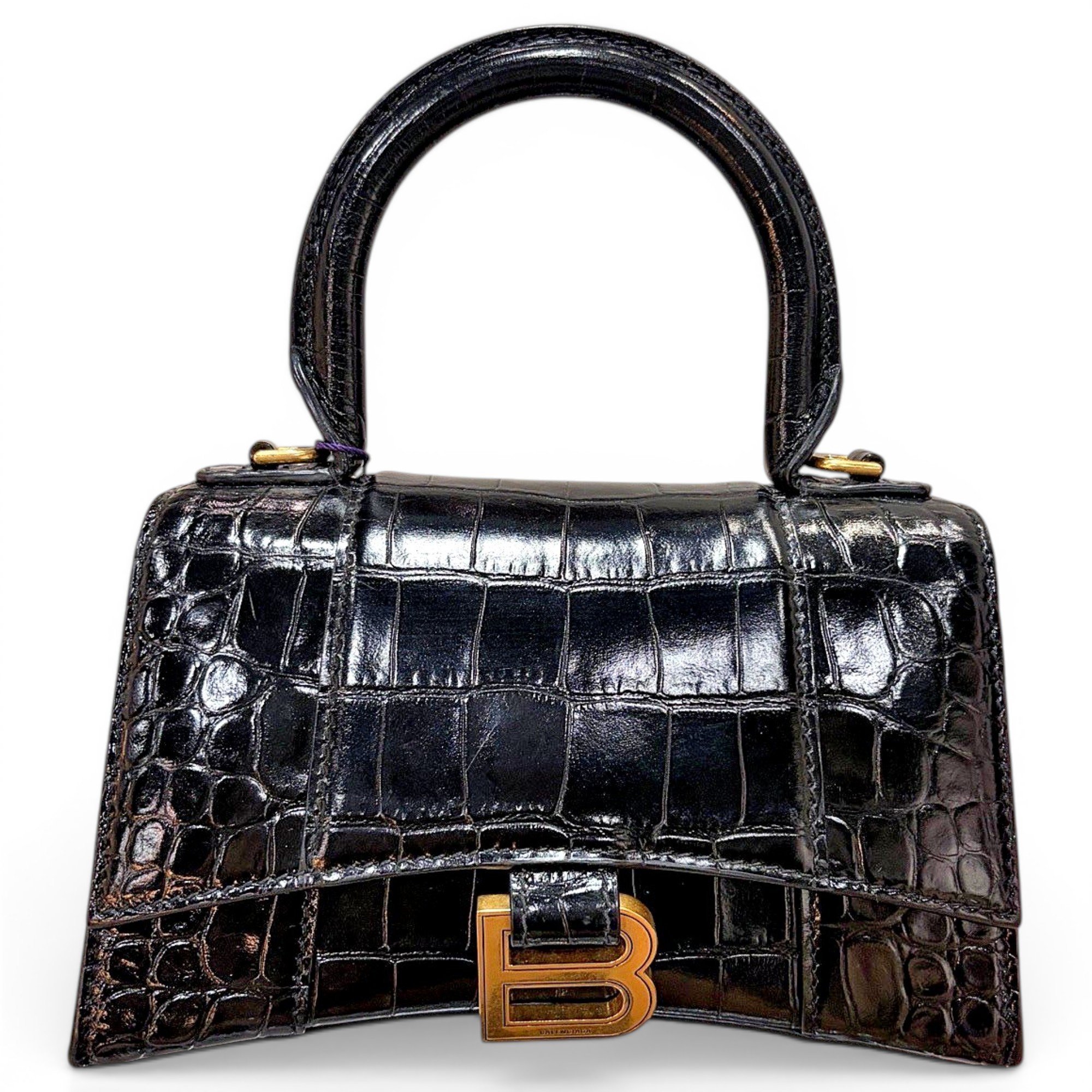 Balenciaga Crush leather handbag