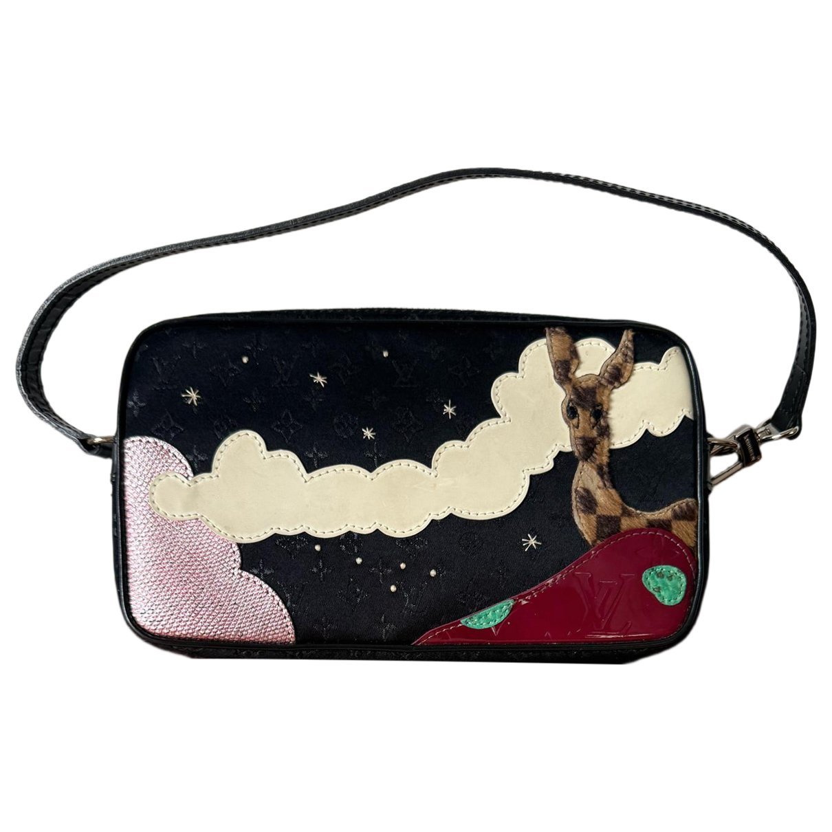 Conte de fées leather crossbody bag
