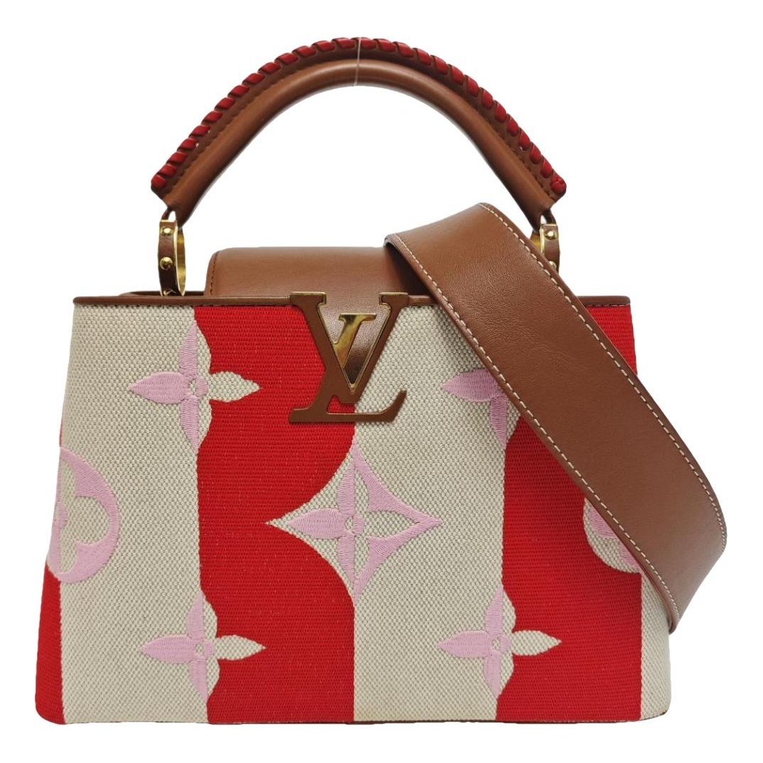 Capucines cloth handbag