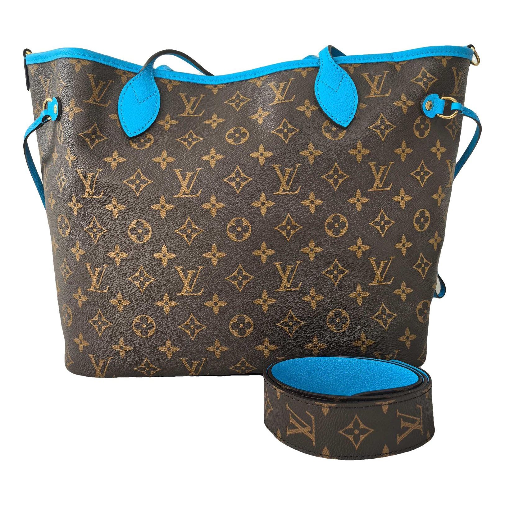 Neverfull leather handbag