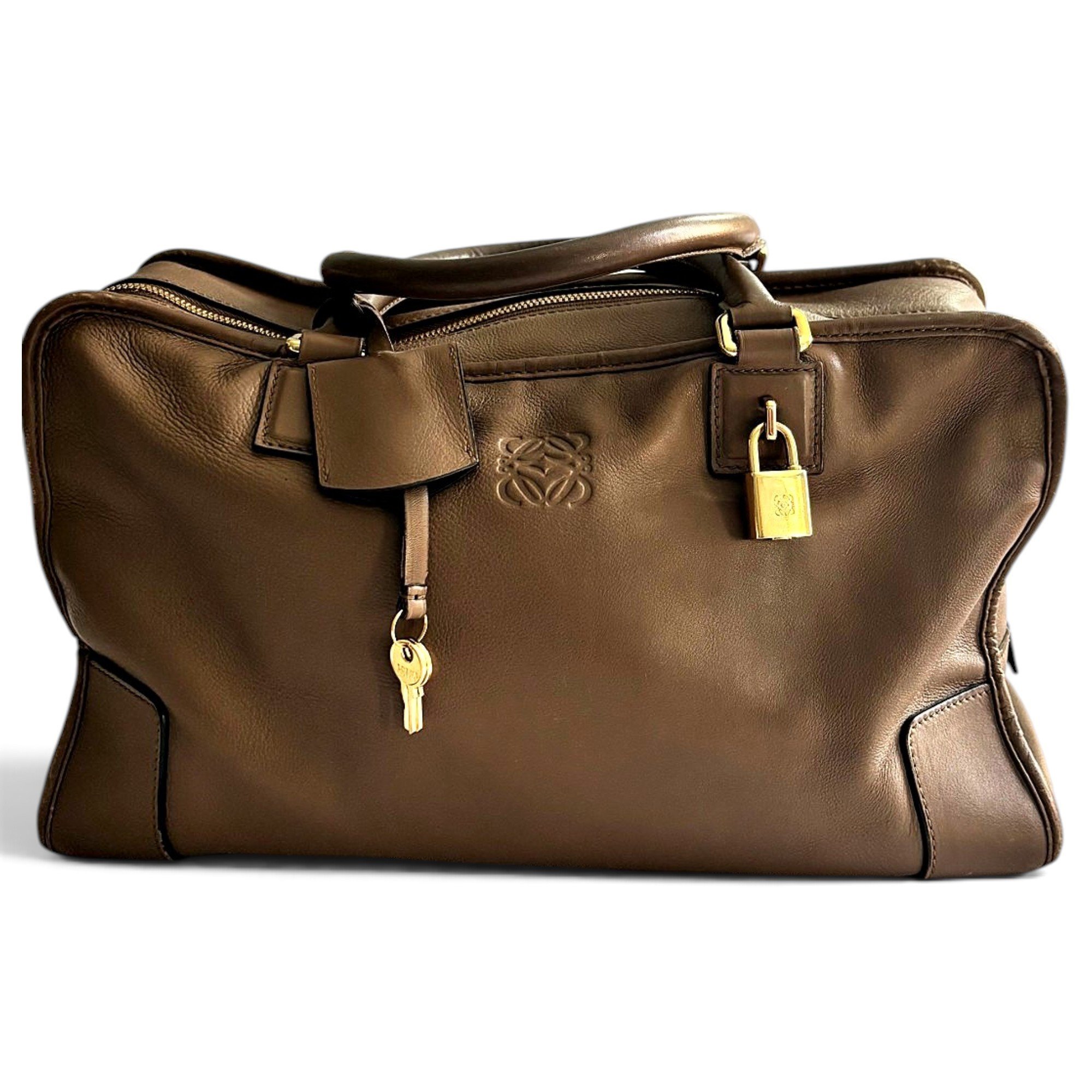 Leather handbag
