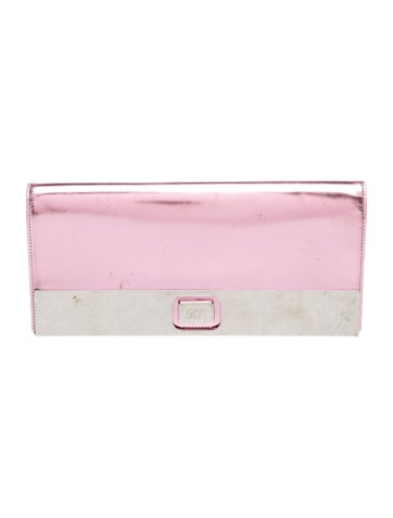 Roger Vivier Leather Clutch