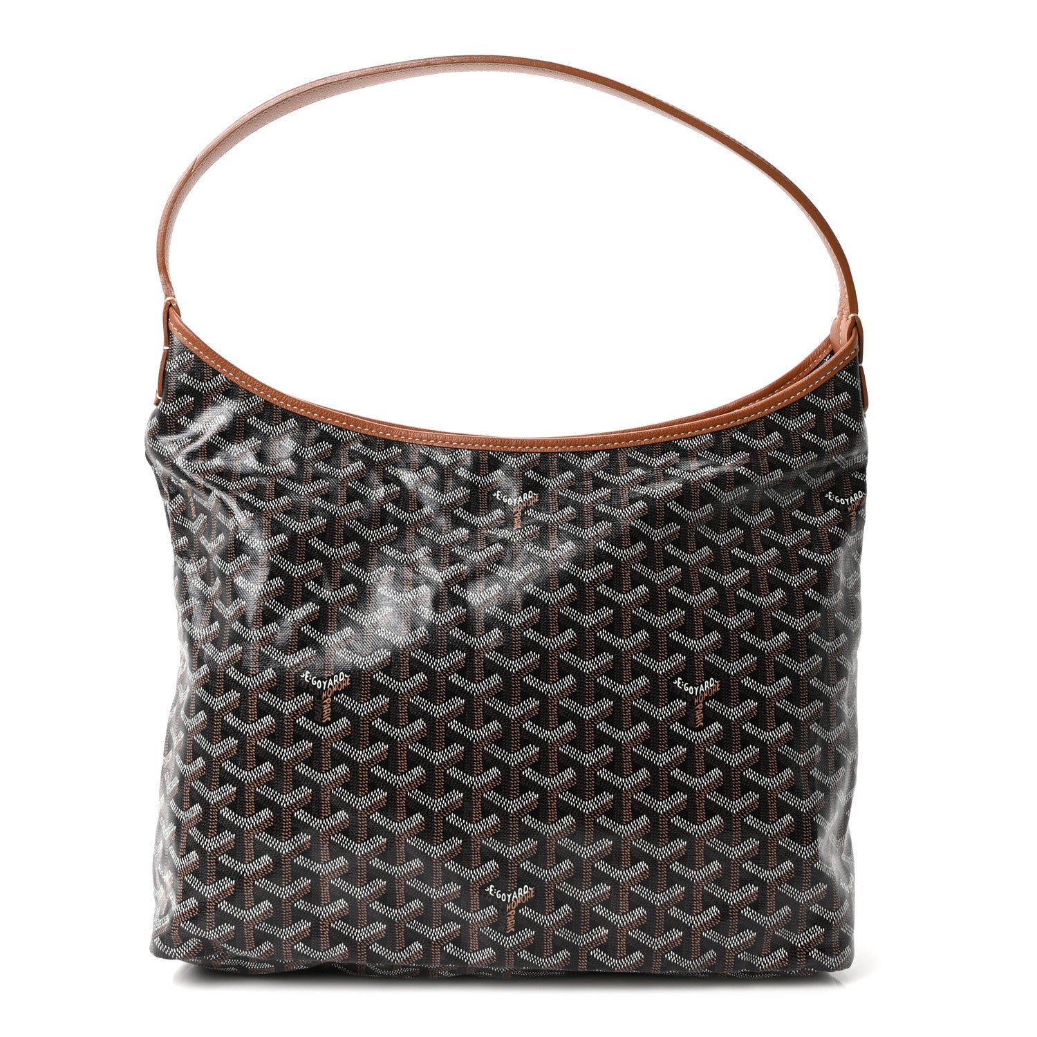 Goyard Goyard Goyardine Boheme Hobo Black Gold