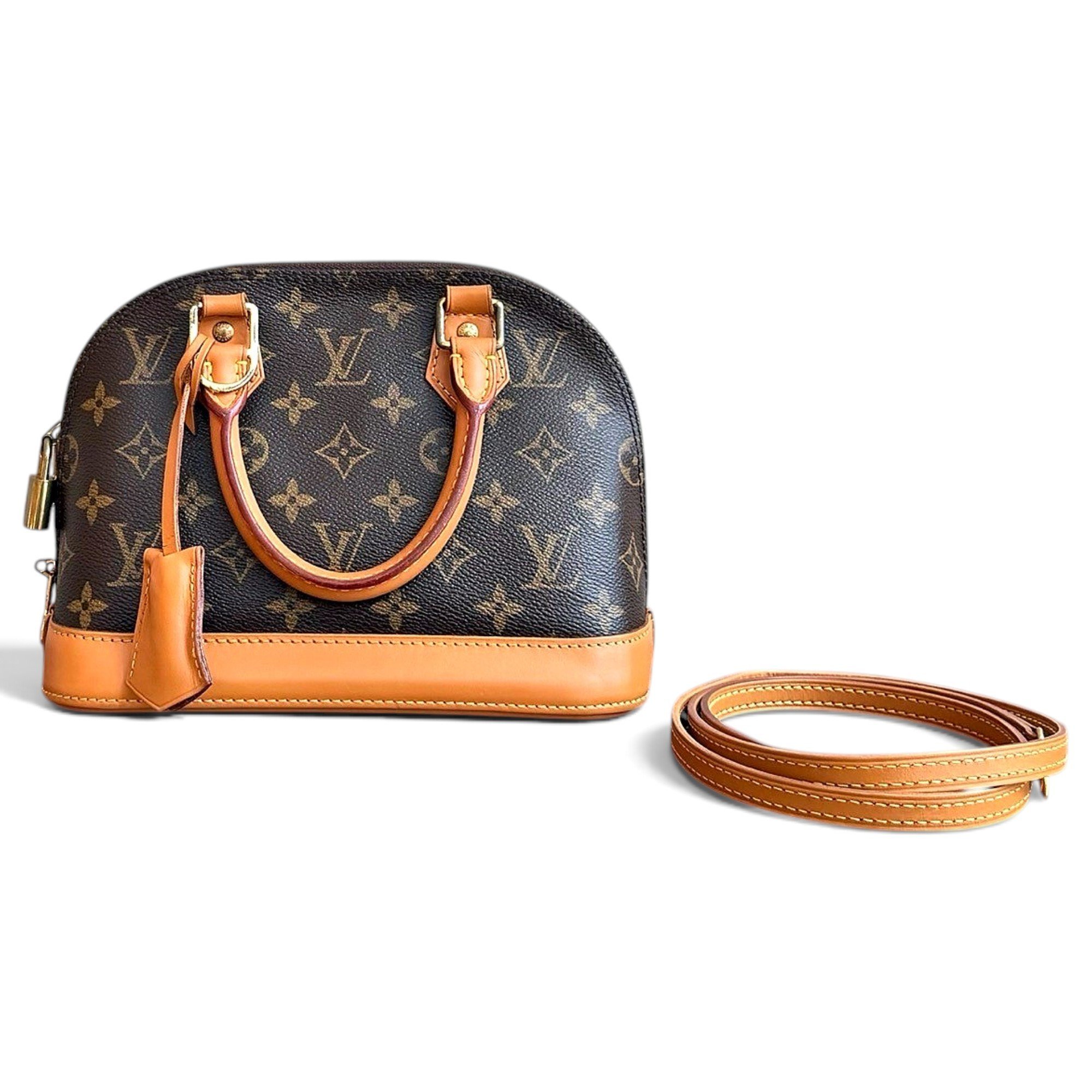Alma BB leather handbag