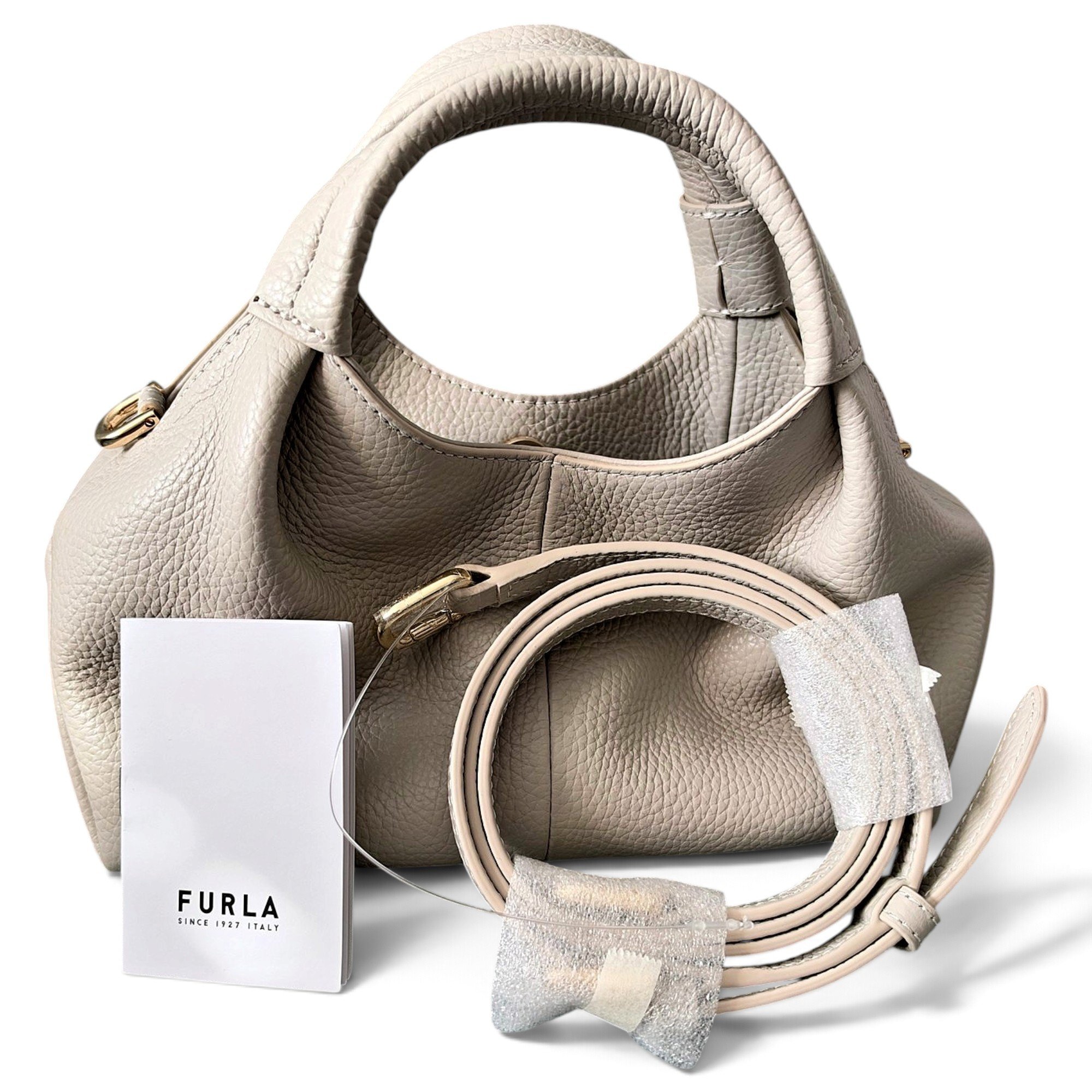Leather crossbody bag