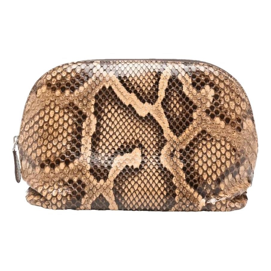 The Row Python clutch bag