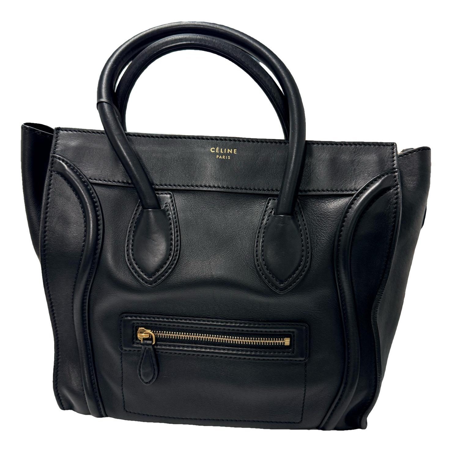 Luggage leather handbag