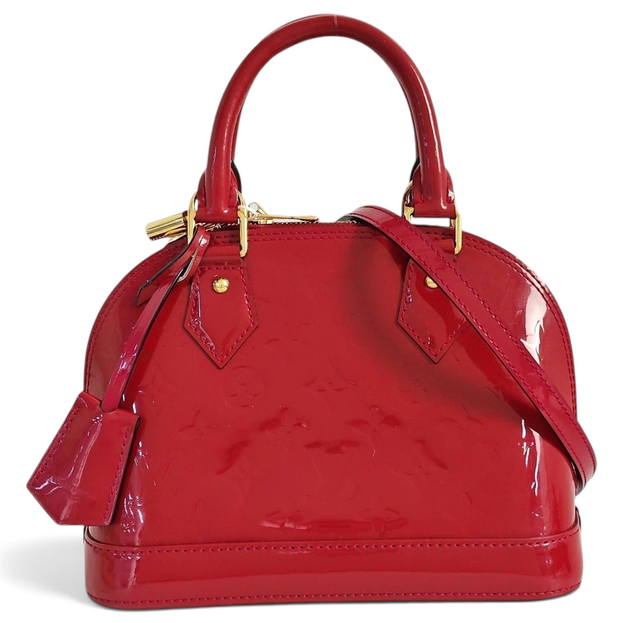 Alma patent leather handbag