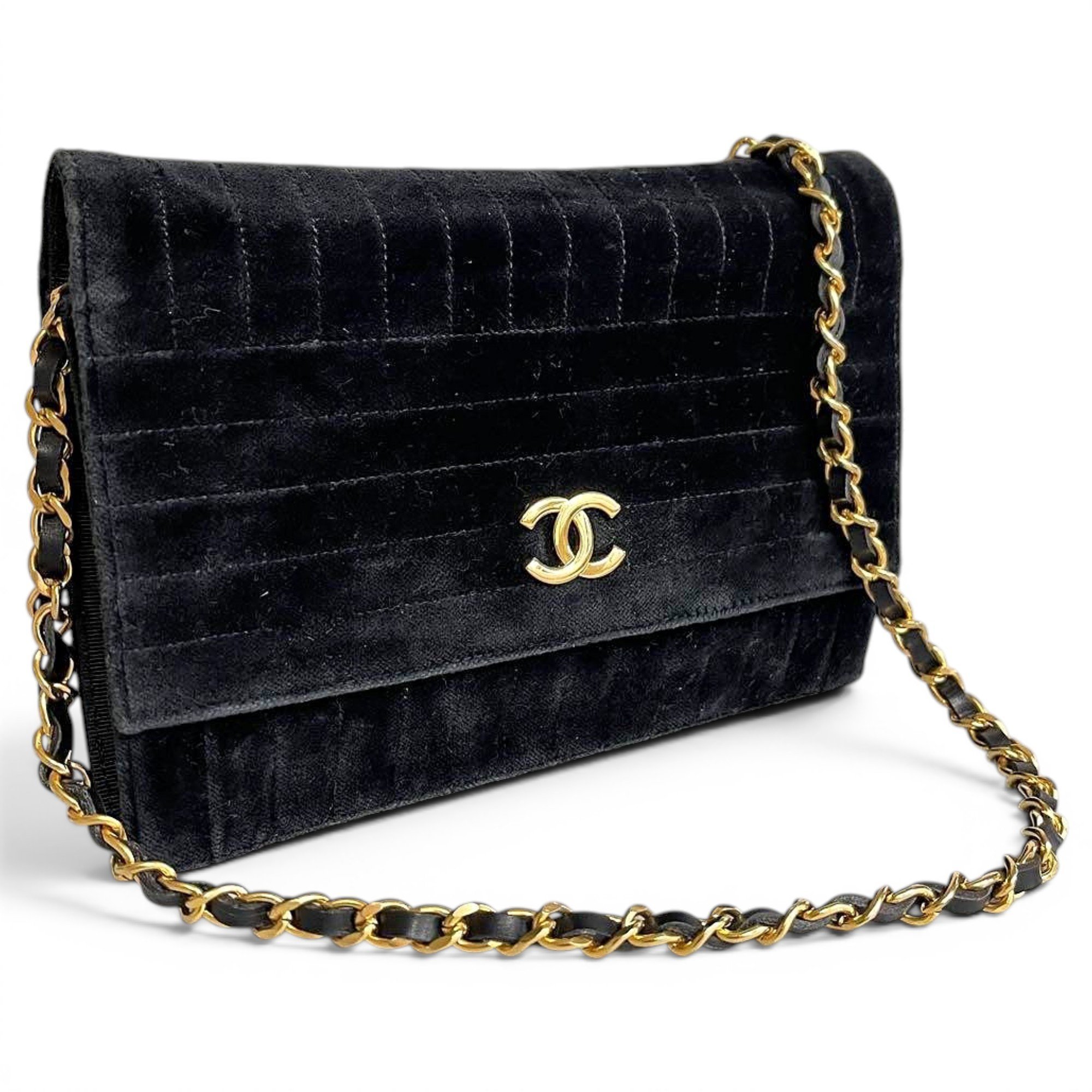 Timeless/Classique velvet crossbody bag