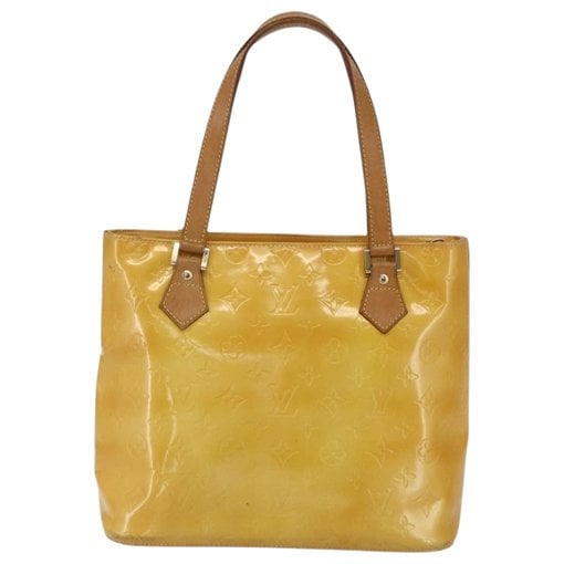 Houston patent leather handbag