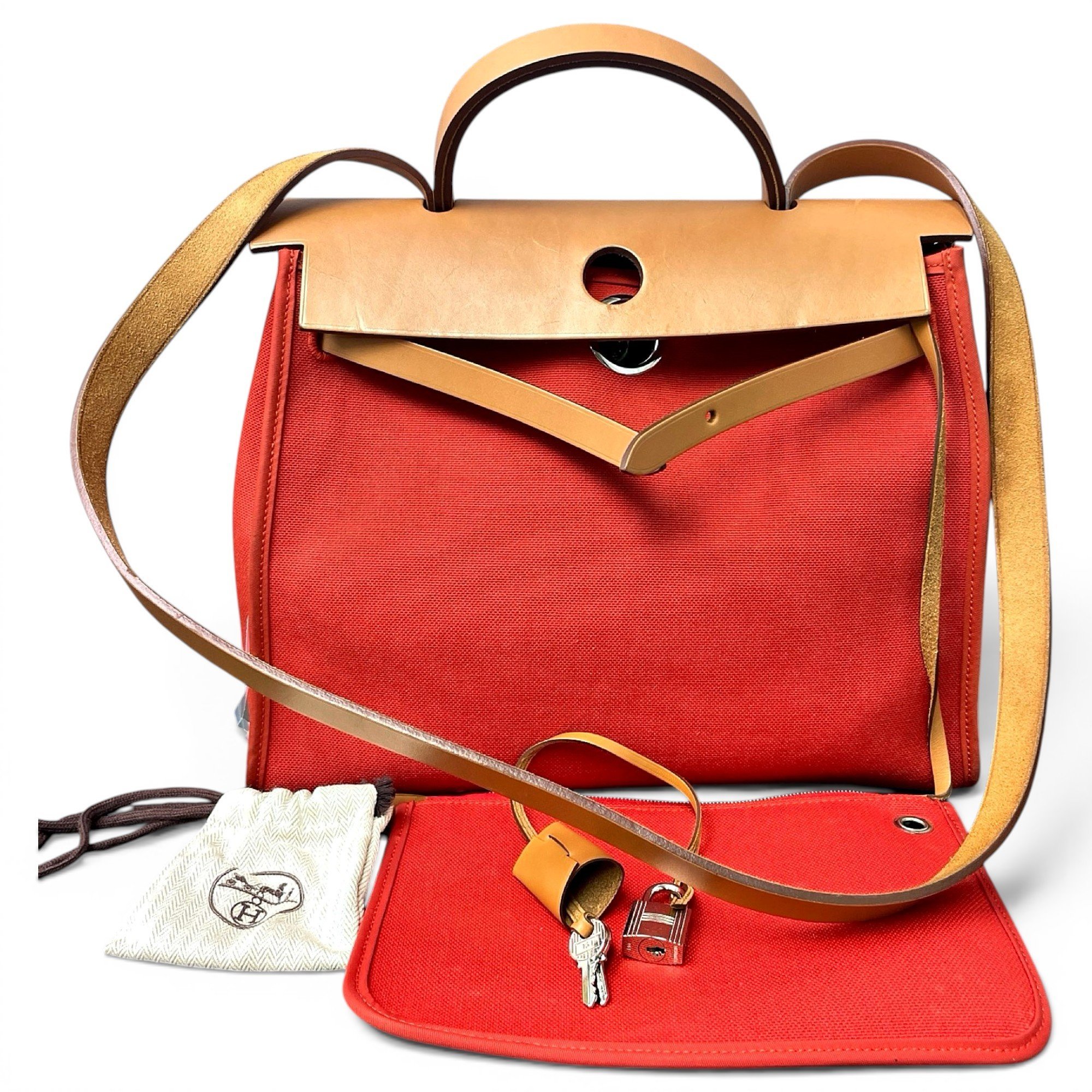 Herbag leather handbag