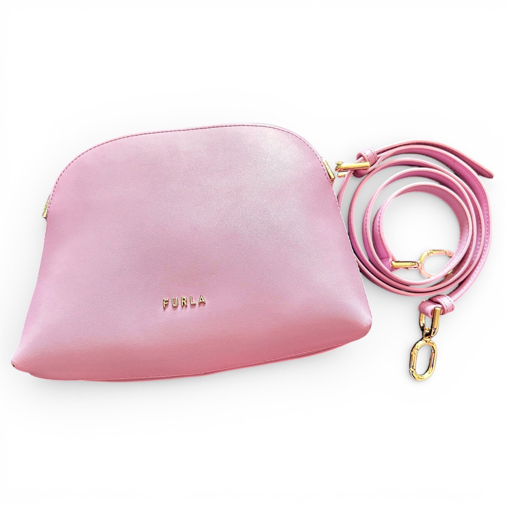 Leather crossbody bag