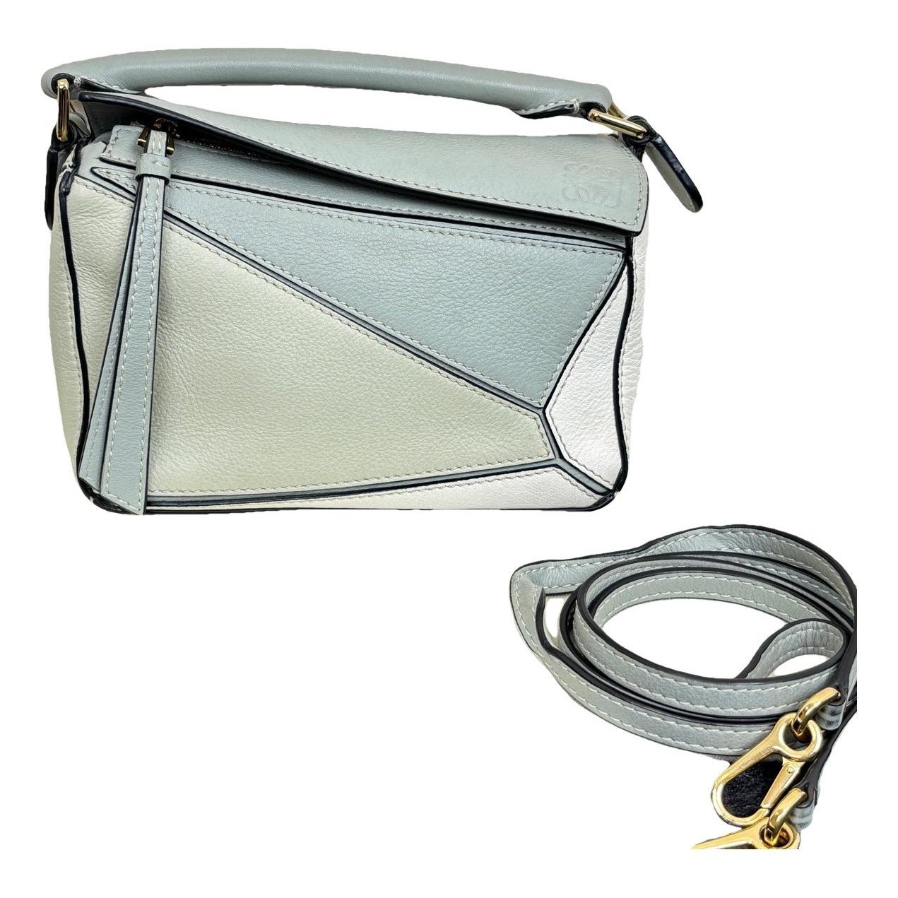 Puzzle Bumbag leather handbag
