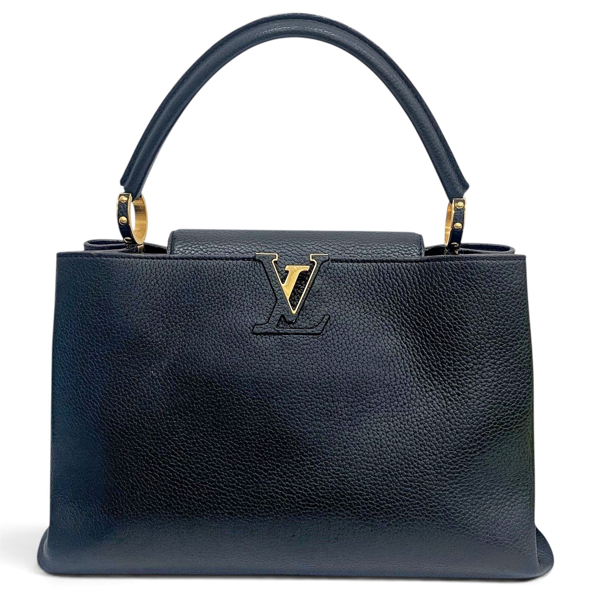 Capucines leather handbag
