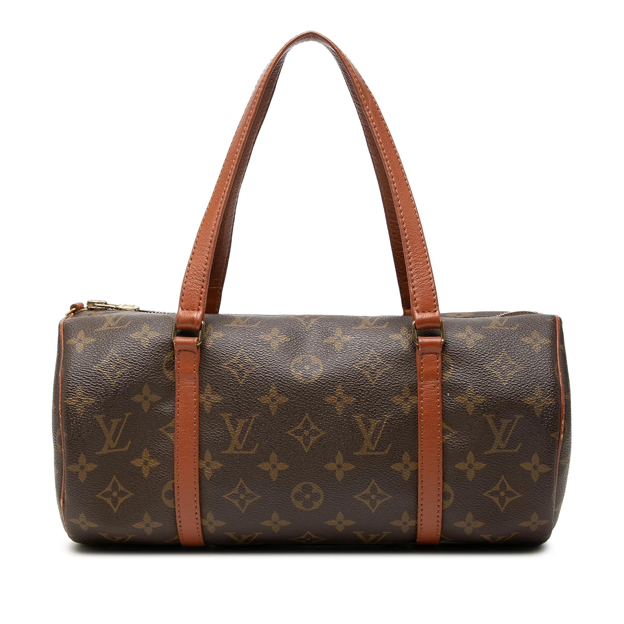 Papillon leather handbag