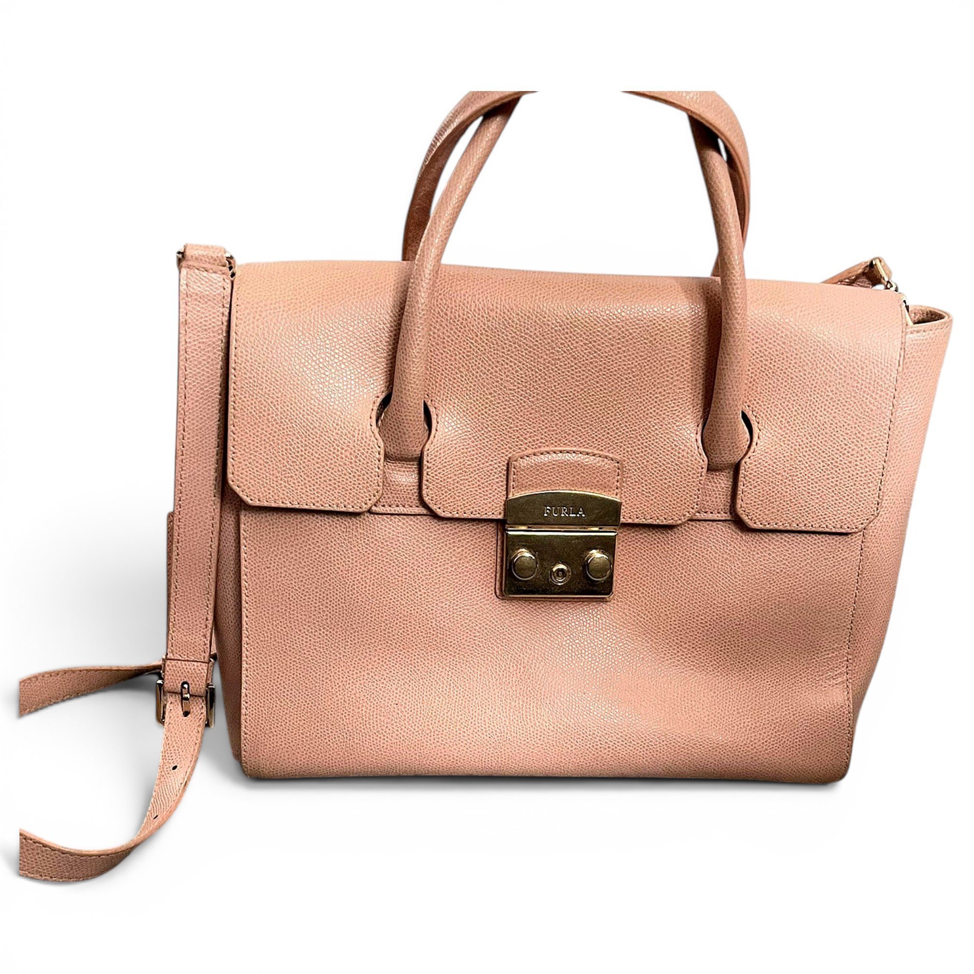 Furla Metropolis leather handbag