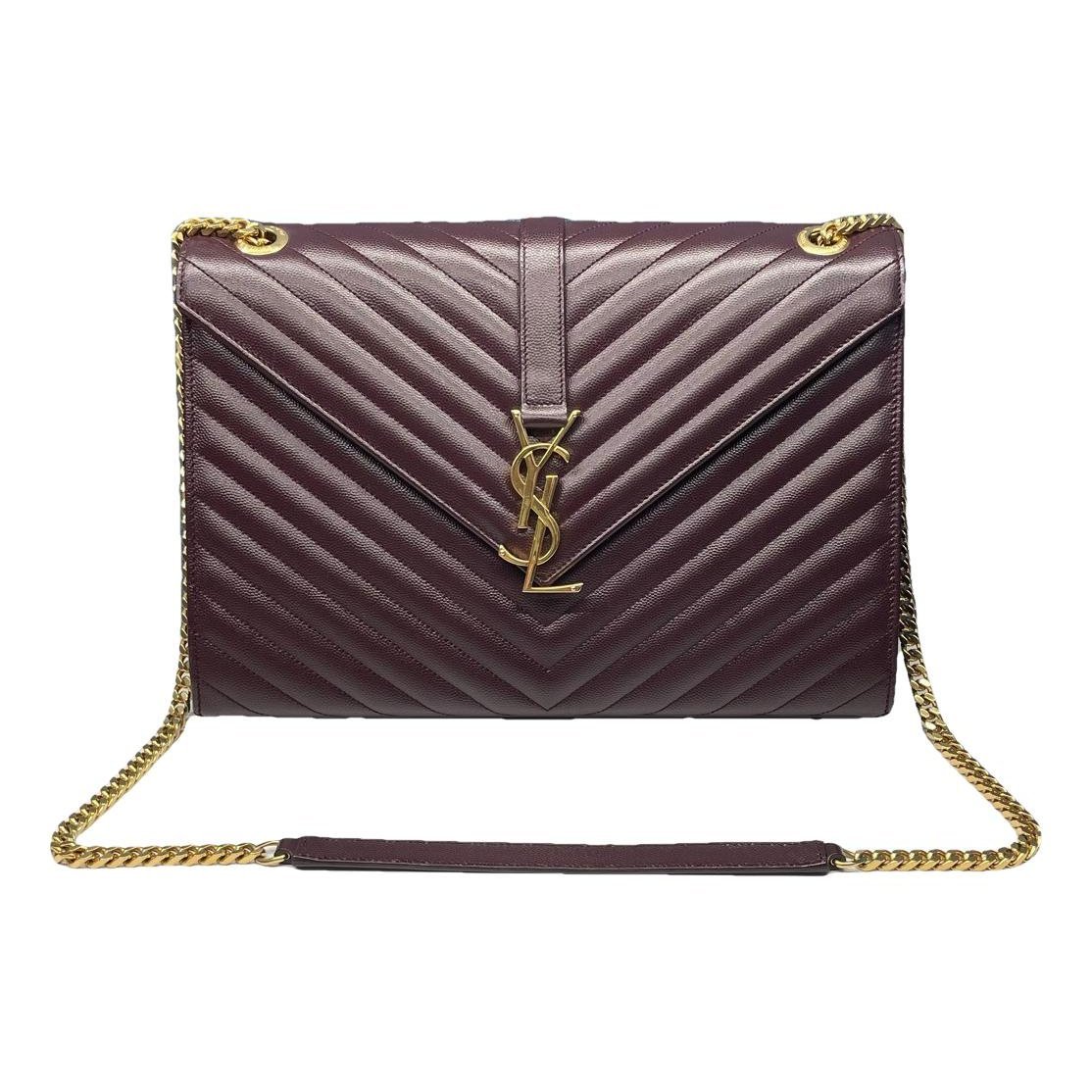 Satchel Monogramme leather handbag