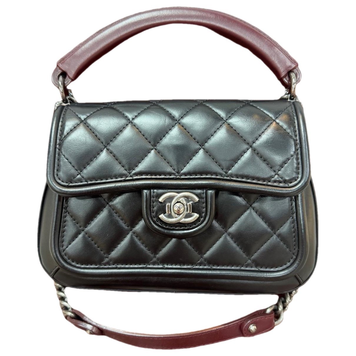 Leather handbag