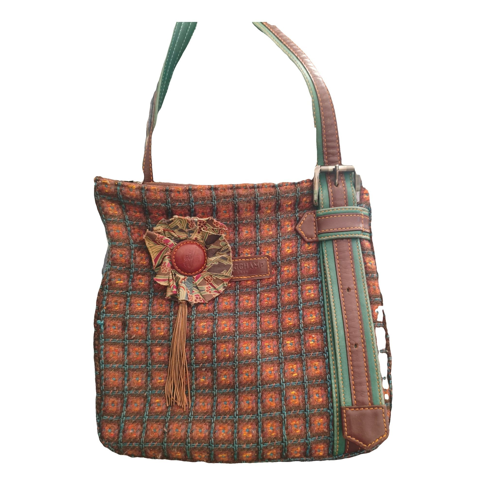 Wool crossbody bag