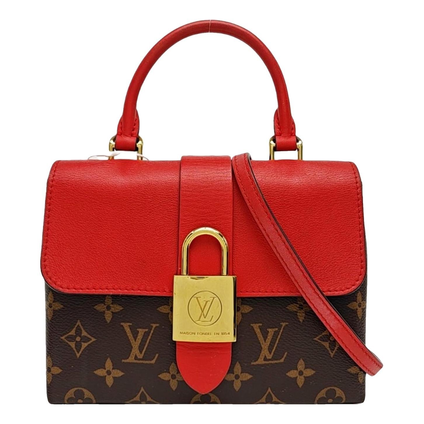 Locky BB leather handbag