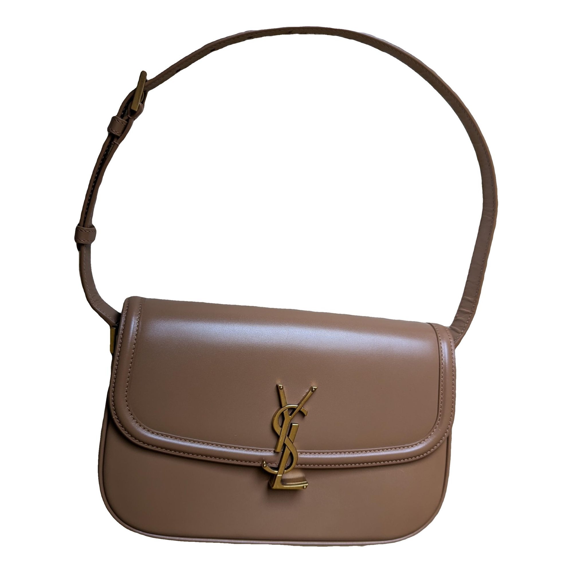 Solférino leather handbag